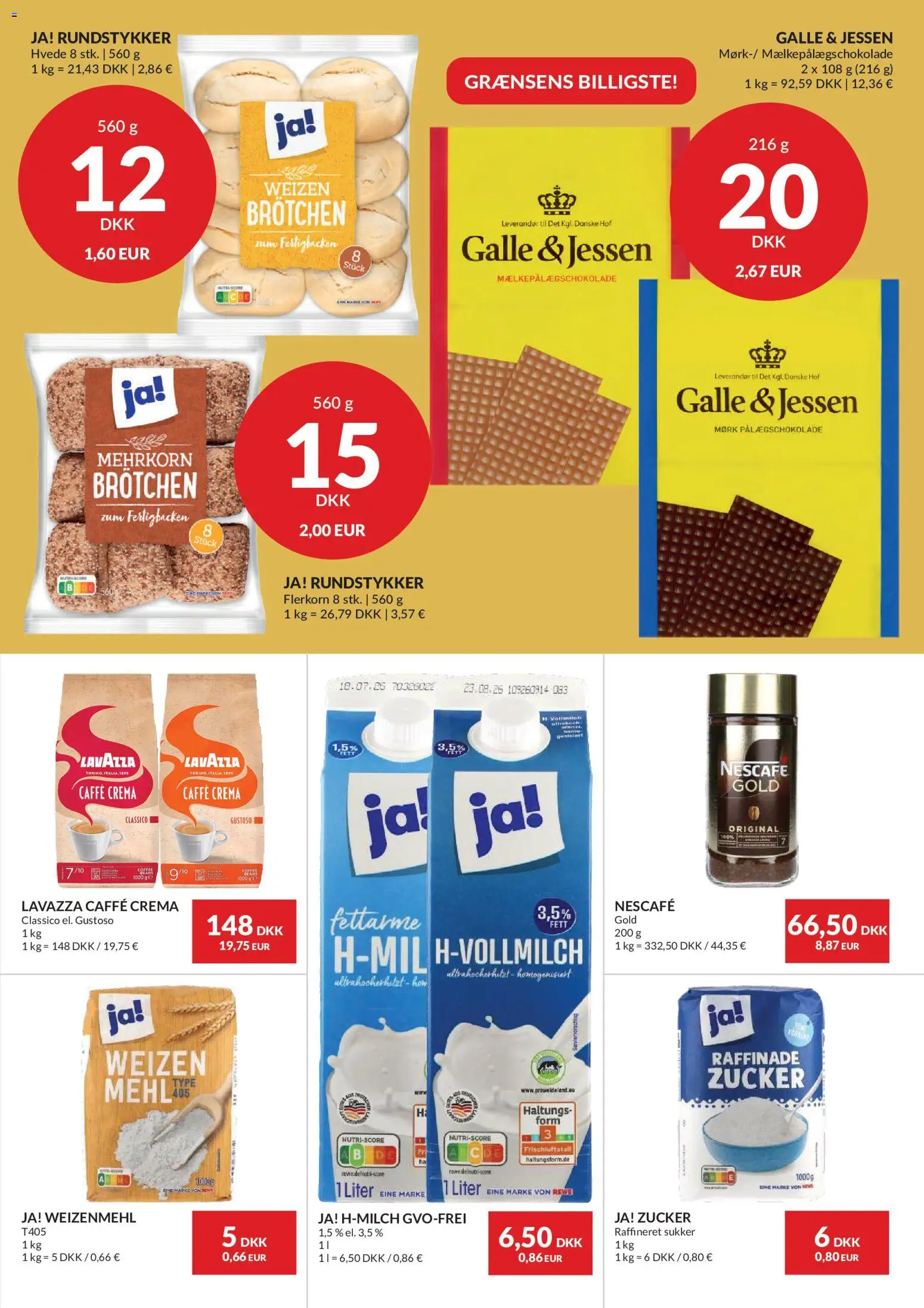 Nielsen Discount tilbudsavis – gyldig fra 24/09/2026 | Side: 3 | Produkter: Pålægschokolade, Sukker