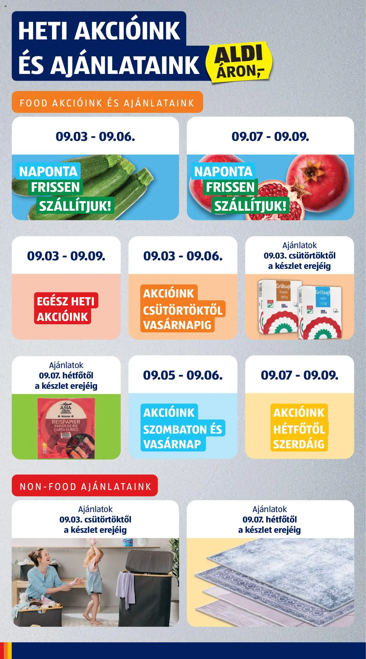 Aldi akciós ujság - amely érvényes a következő dátumtól: 2026.09.03. | Oldal: 4