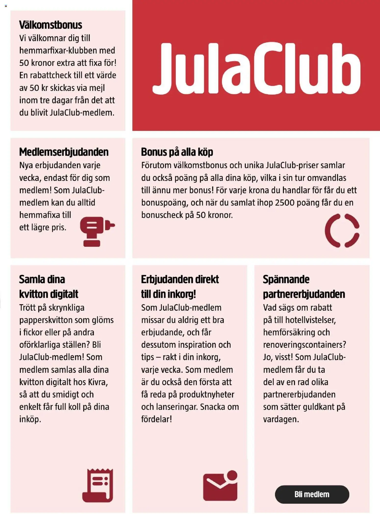 Jula reklamblad aktuell från 22/10/2026 | Sida: 59 | Produkter: Fickor