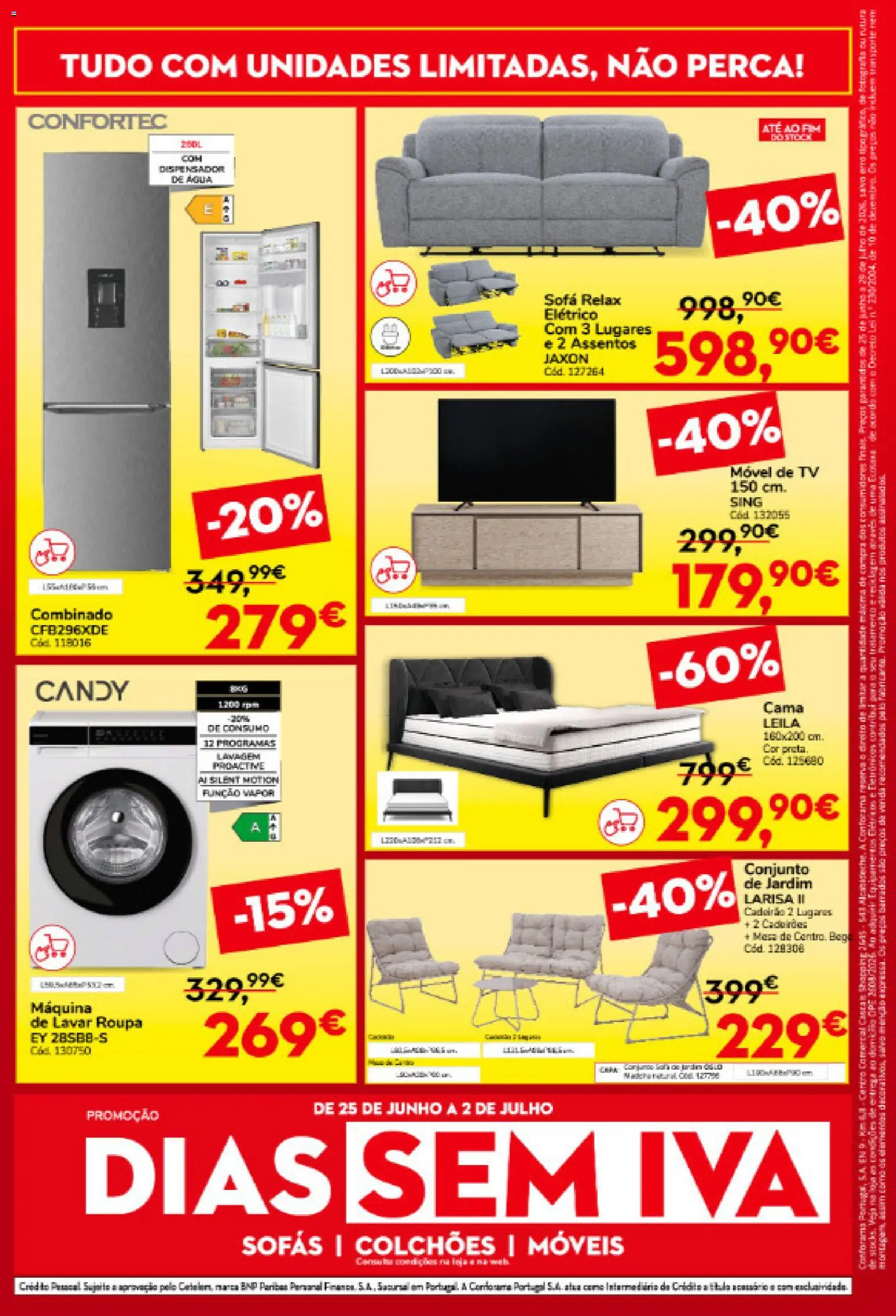 Conforama folheto │ válido de 25/06/2026 | Página: 8