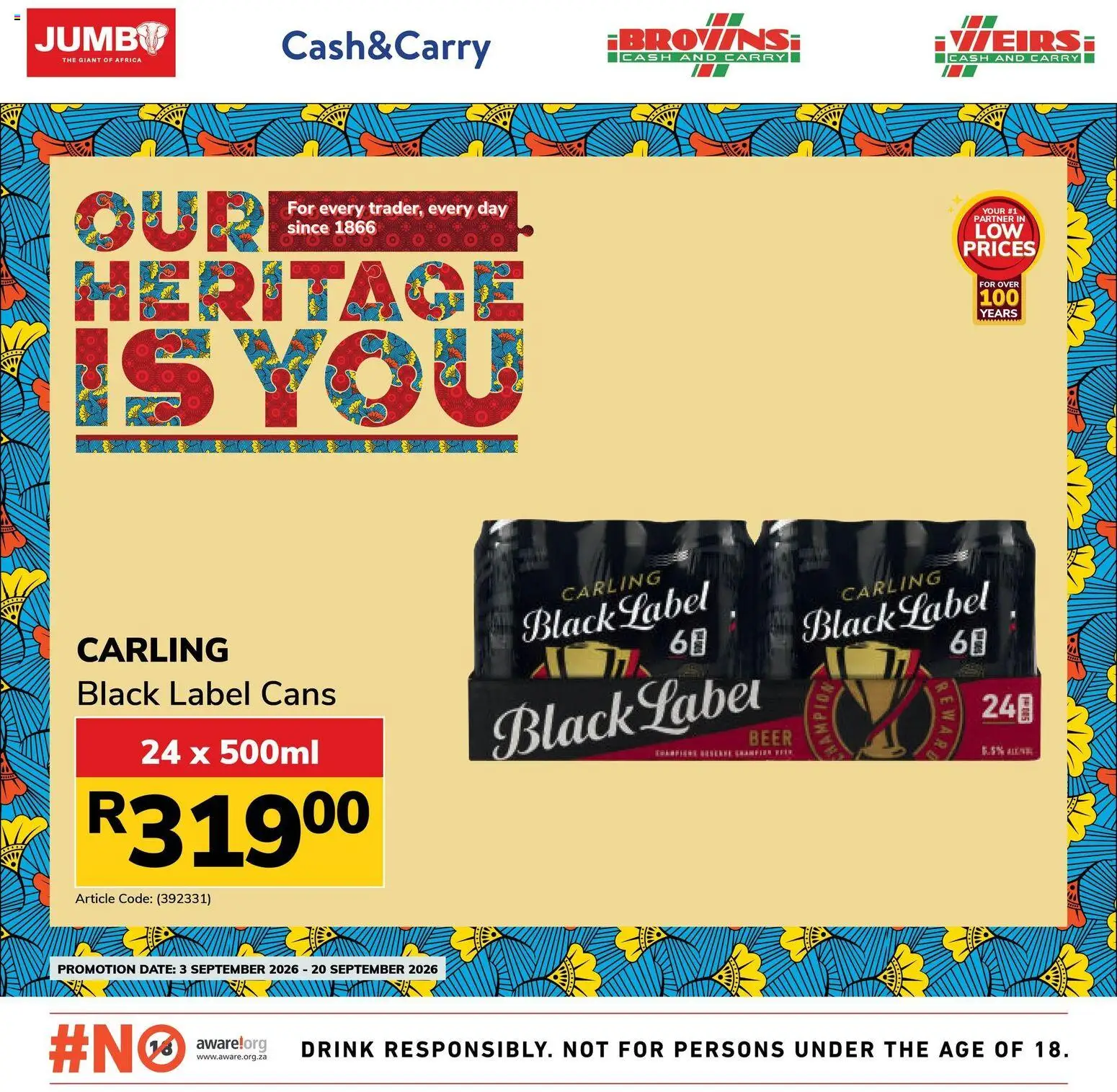 New Jumbo catalogue – valid from 03/09/2026 | Page: 5 | Products: Beer