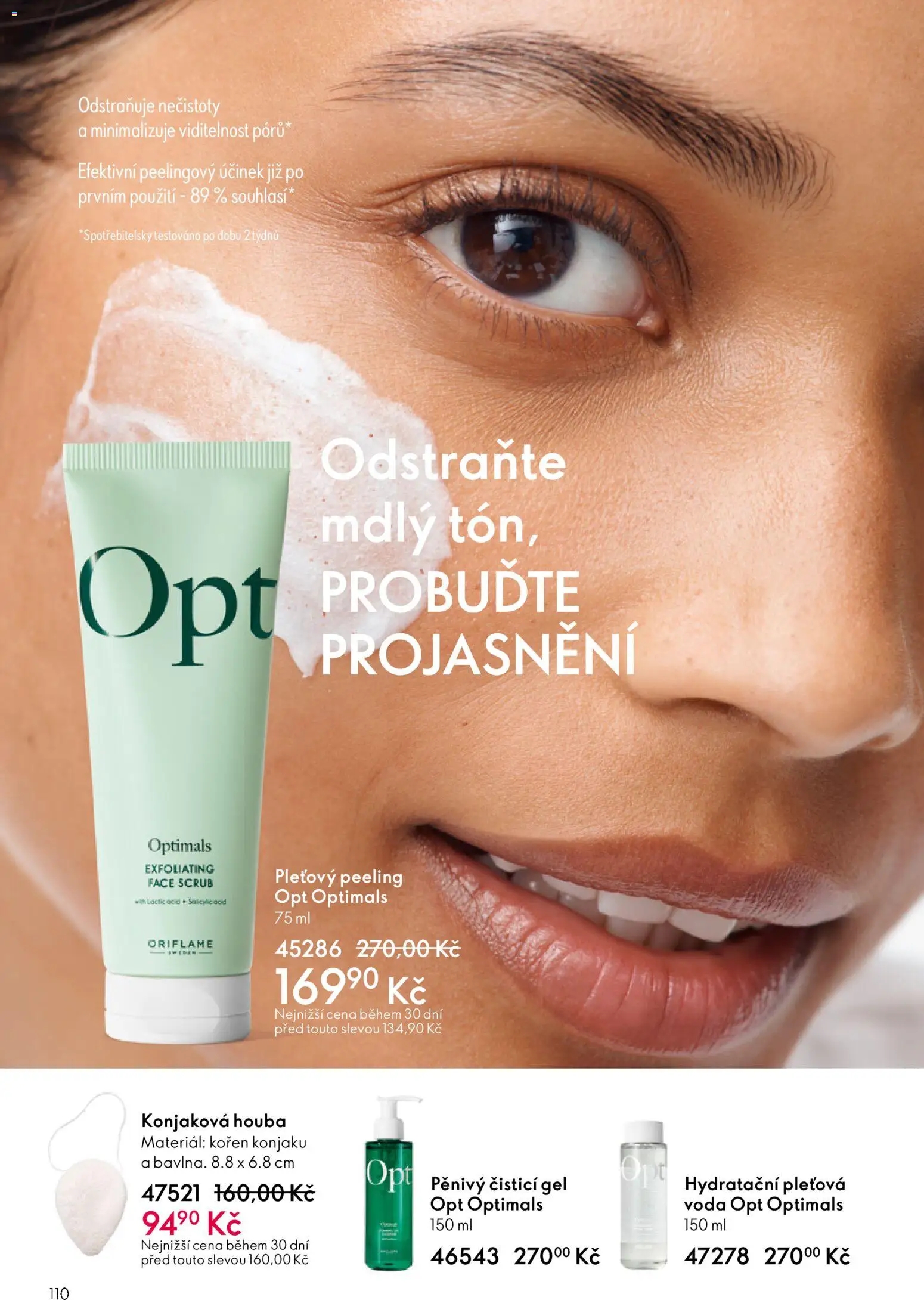 Oriflame katalog č. 08/2026 od 27.05.2026 | Strana: 110 | Produkty: Voda, Peeling