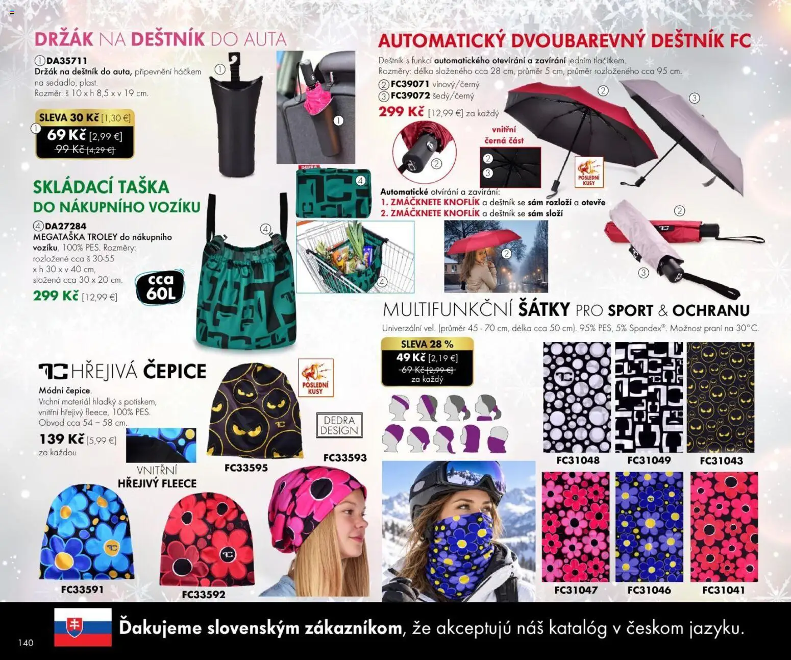 Nové Dedra akcie – leták je platný od 23.10.2026 | Strana: 40 | Produkty: Taška