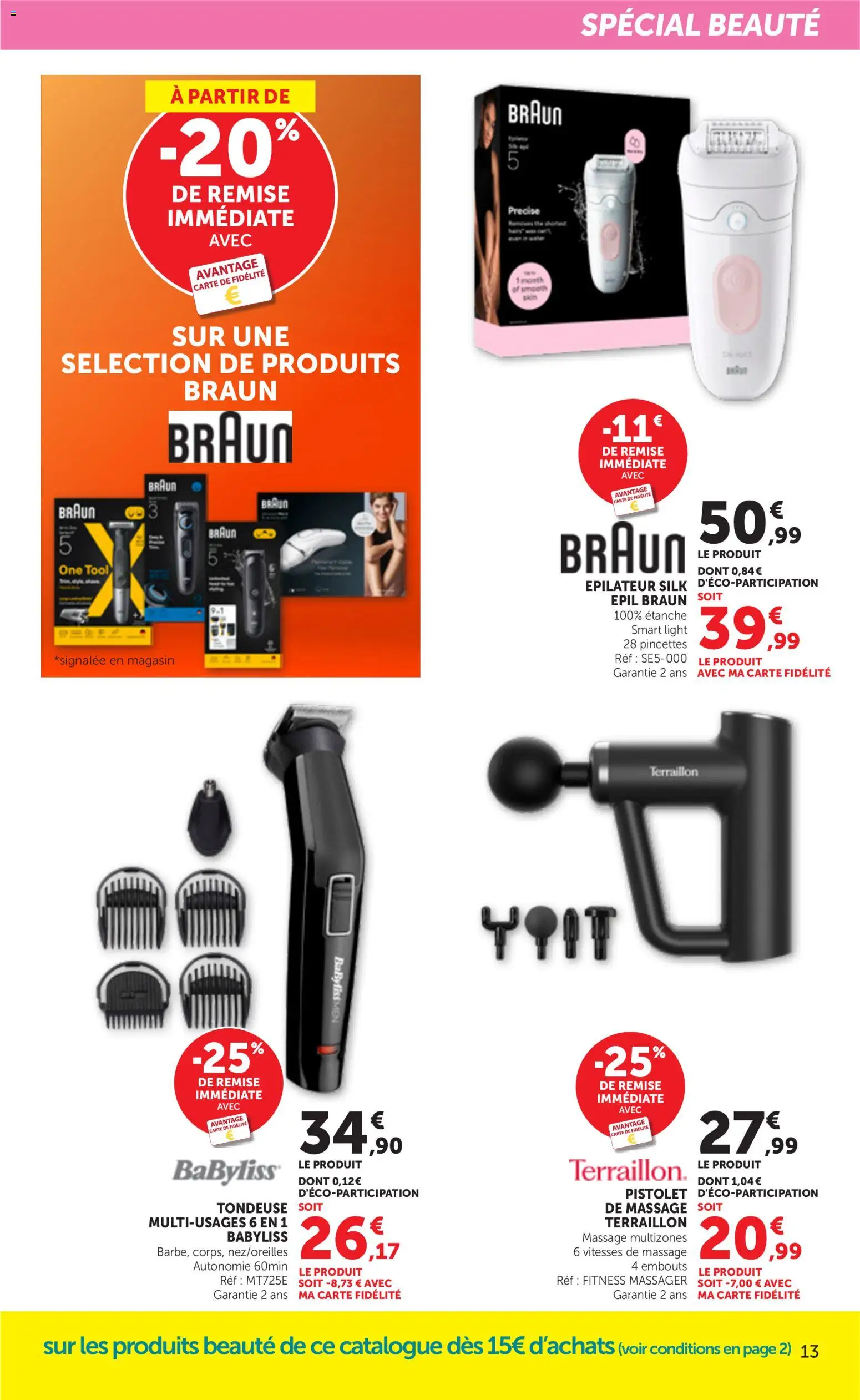{H1} | Page: 13 | Produits: Produits beauté, Épilateur, Tondeuse
