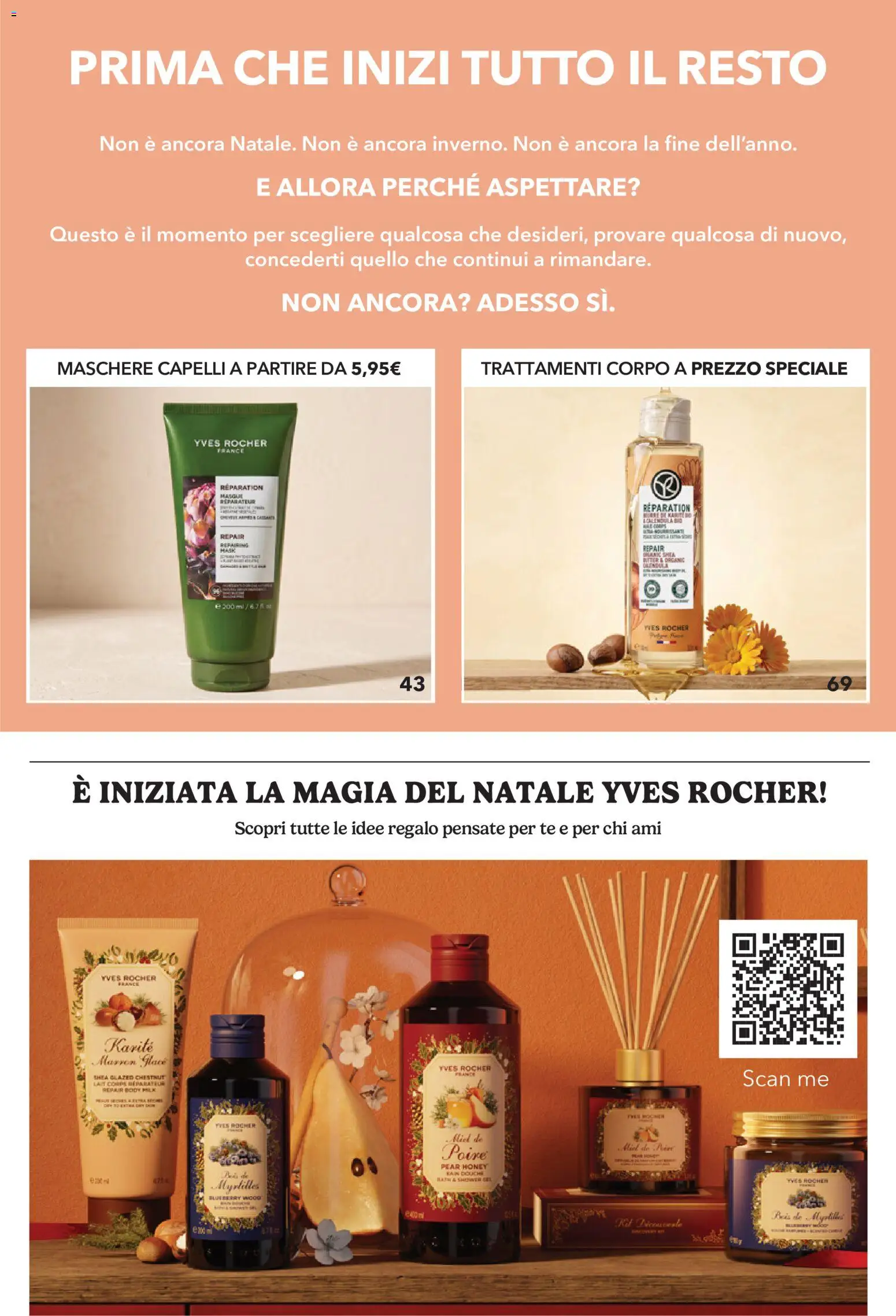 Volantino Yves Rocher del 20/10/2026 | Pagina: 3 | Prodotti: Tè, Maschere