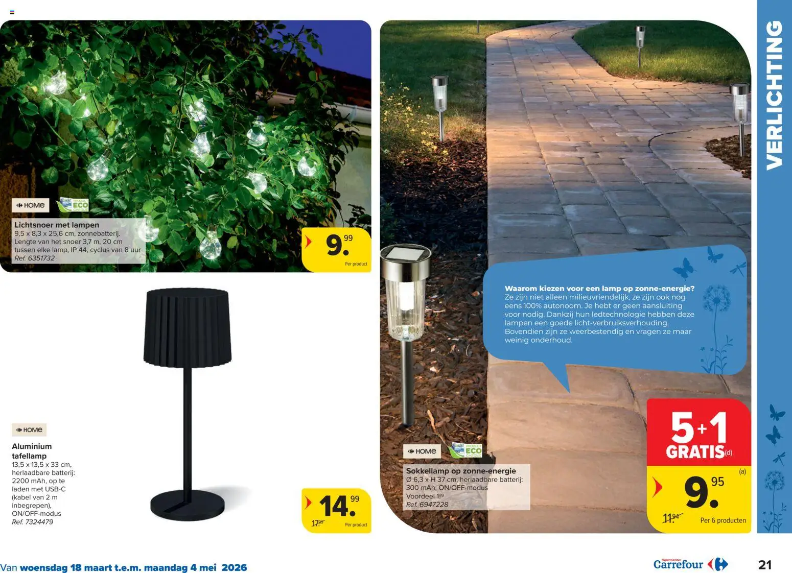 {H1} | Pagina: 21 | Producten: Kabel, Verlichting, Batterij, Lamp
