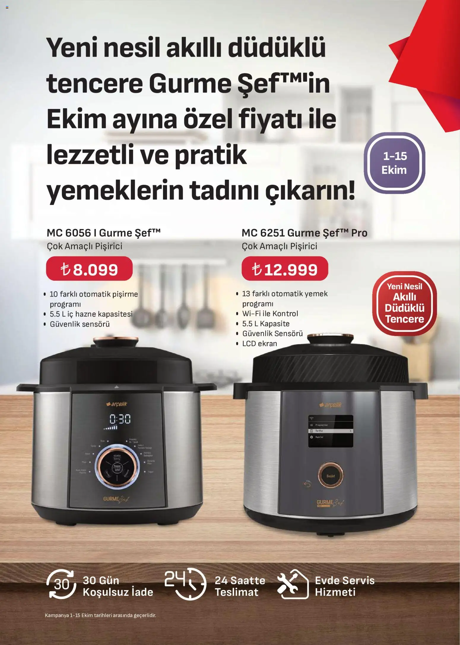 Arçelik Katalog - 01 Ekim 2026 tarihinden itibaren geçerlidir | Sayfa: 51