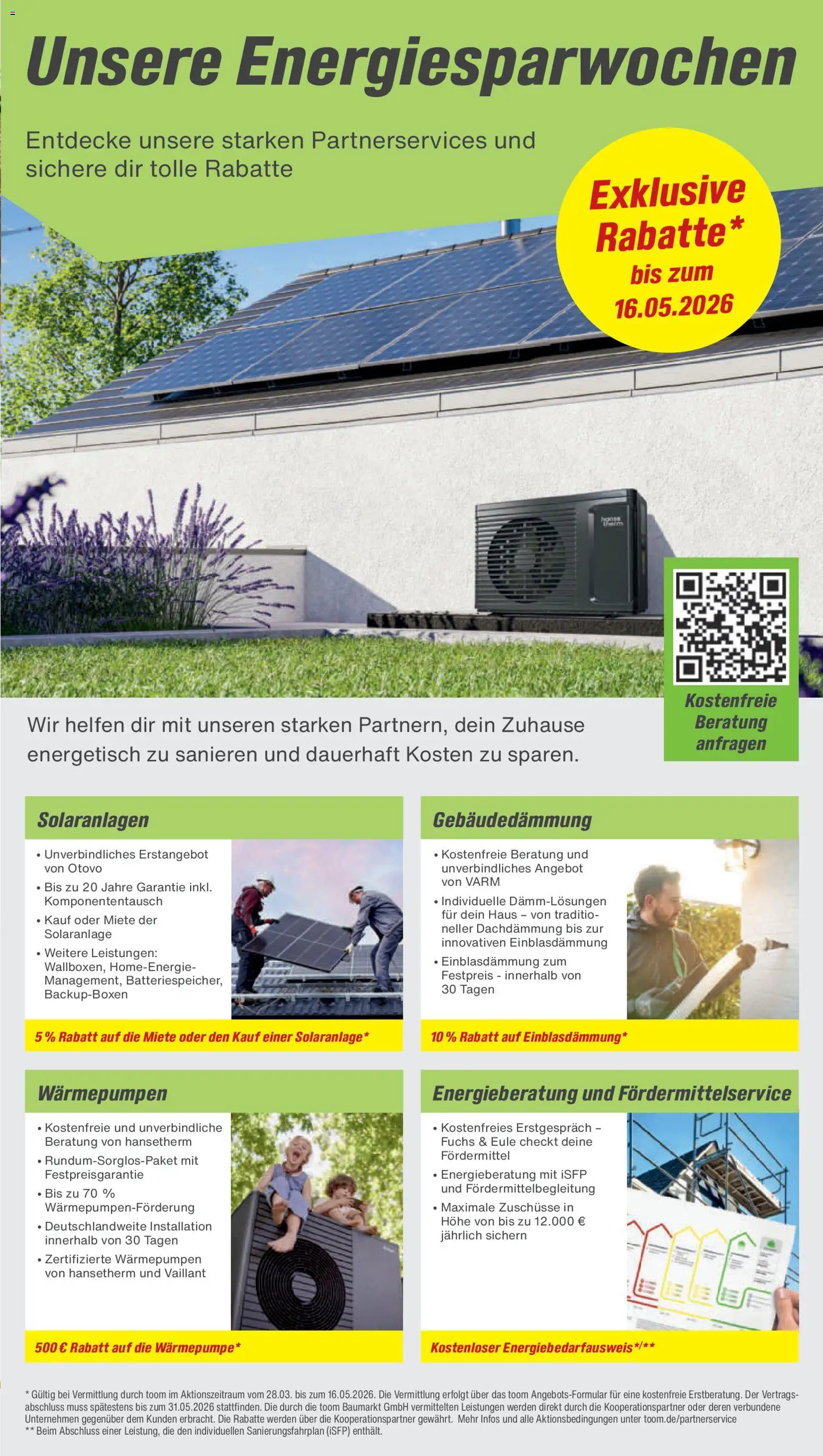 Toom Baumarkt Prospekt 	 | 02.05.2026 | Wie erhält man einen begrenzten Rabatt? | Deutschland