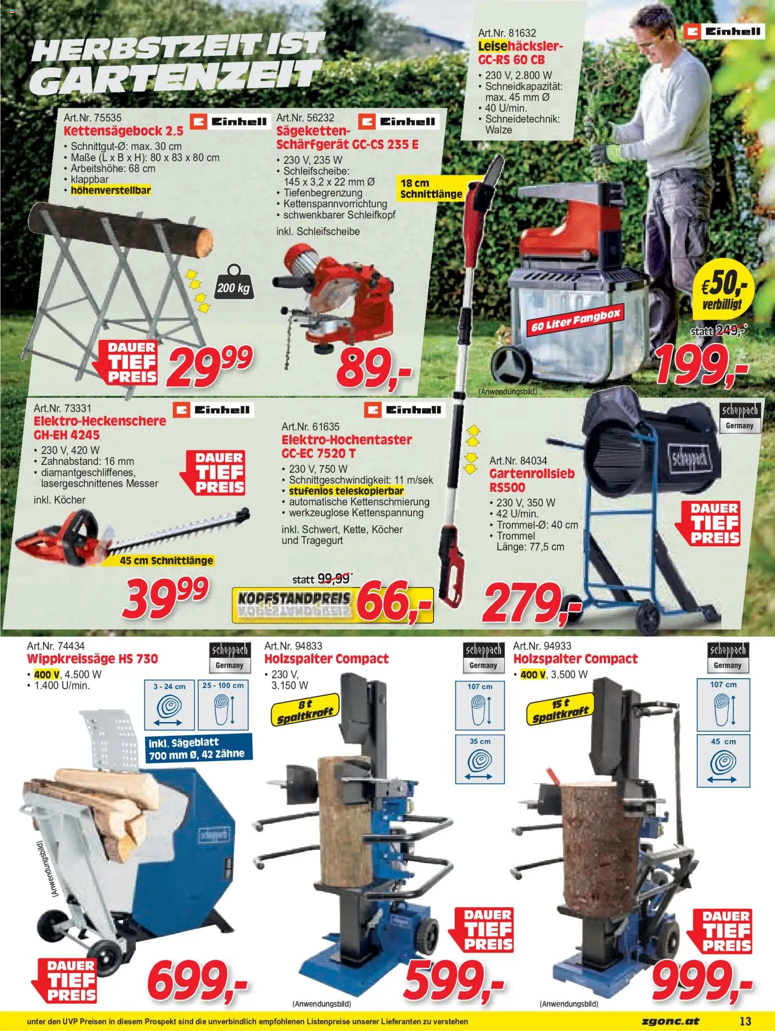 Zgonc Flugblatt gültig ab 01.10.2026 | Seite: 13 | Produkte: Kocher