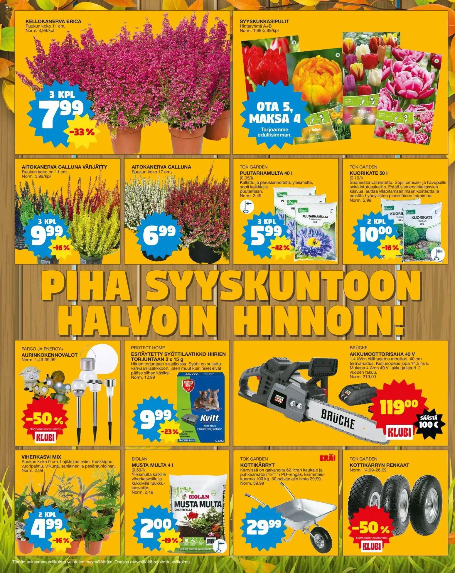 Tokmanni tarjoukset – voimassa 07/09/2026 alkaen | Sivu: 10
