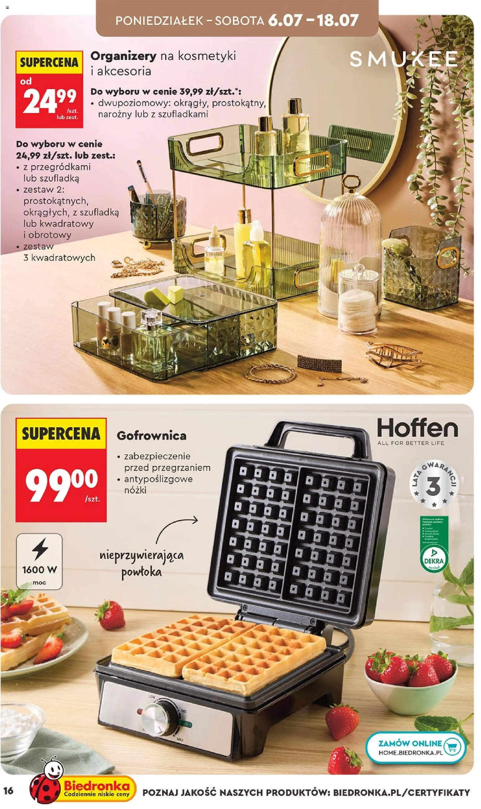 Biedronka gazetka - Hity i inspiracje od 04.07.2026 | Strona: 16