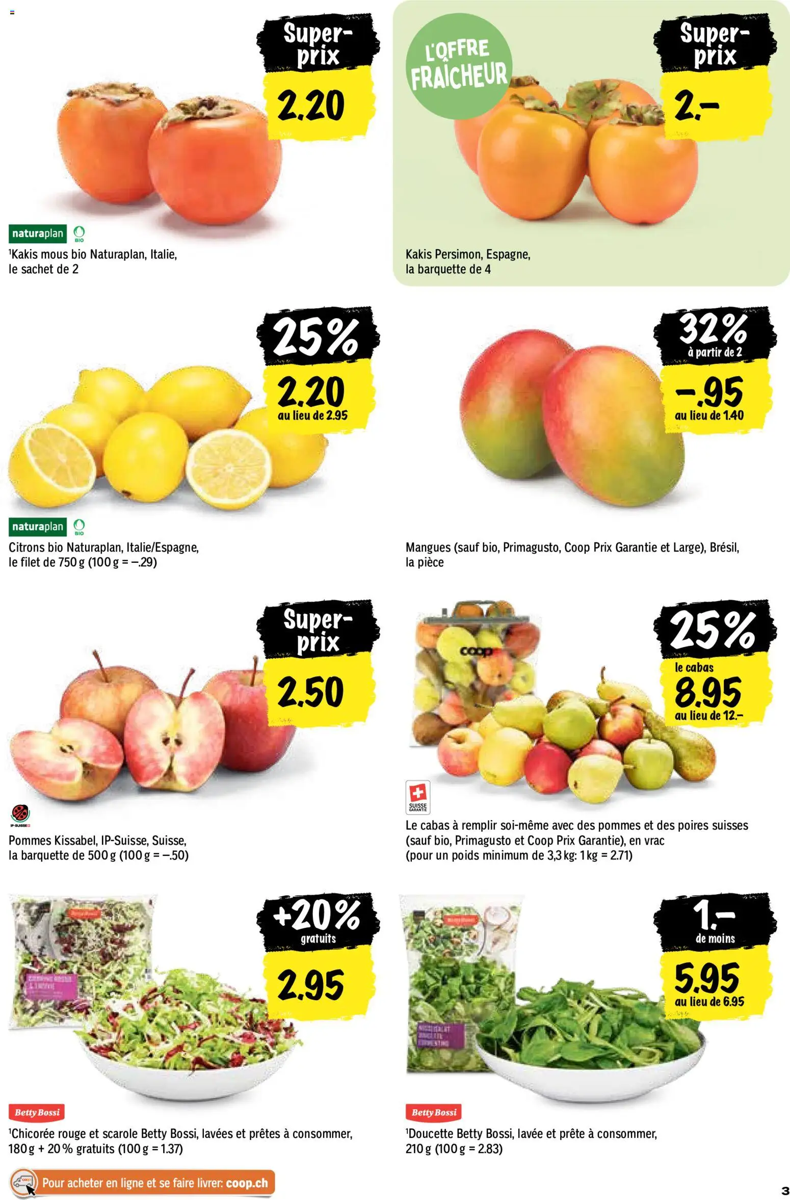 Coop aktionen FR – gültig ab 22.10.2026 | Seite: 3 | Produkte: Rouge