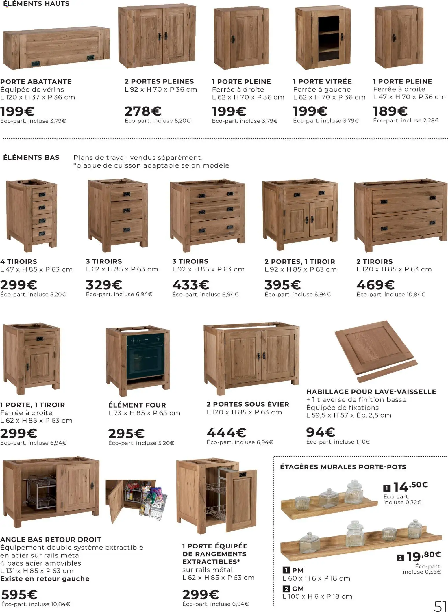 {H1} | Page: 51 | Produits: Four, Porte, Portes, Tiroirs