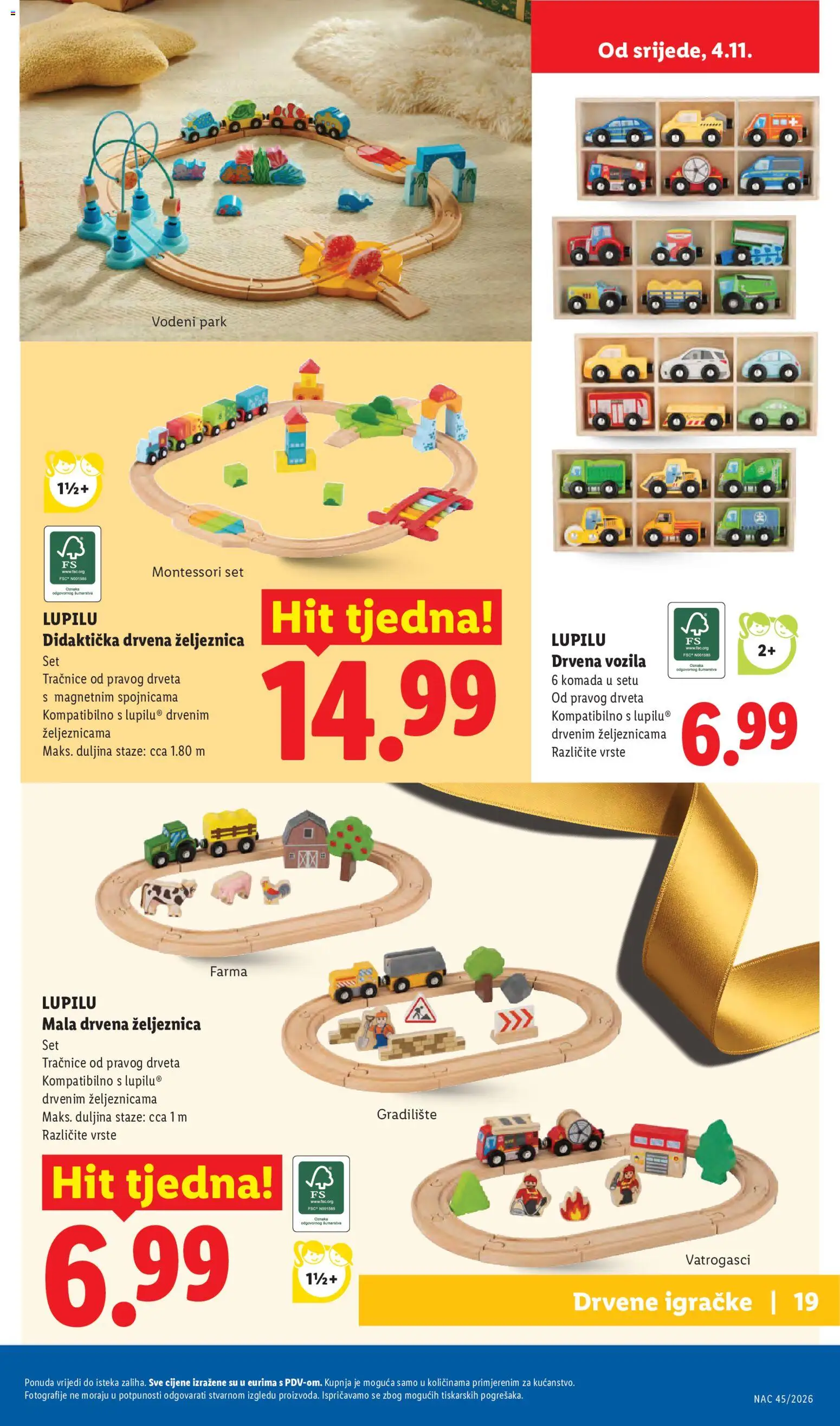 Lidl katalog | vrijedi od 04.11.2026 | Stranica: 19