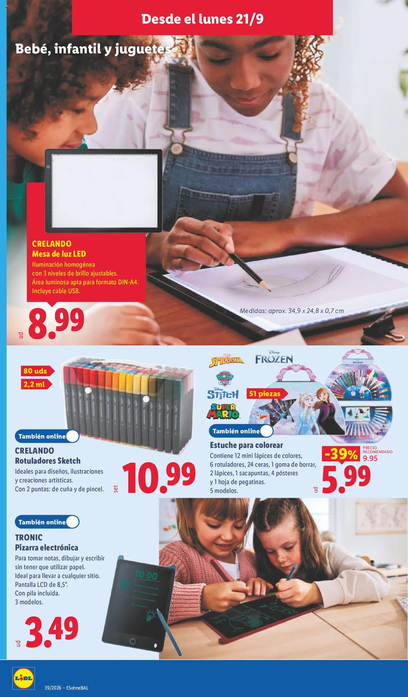 Lidl folleto de bazar │ válido desde el 21/09/2026 | Página: 10