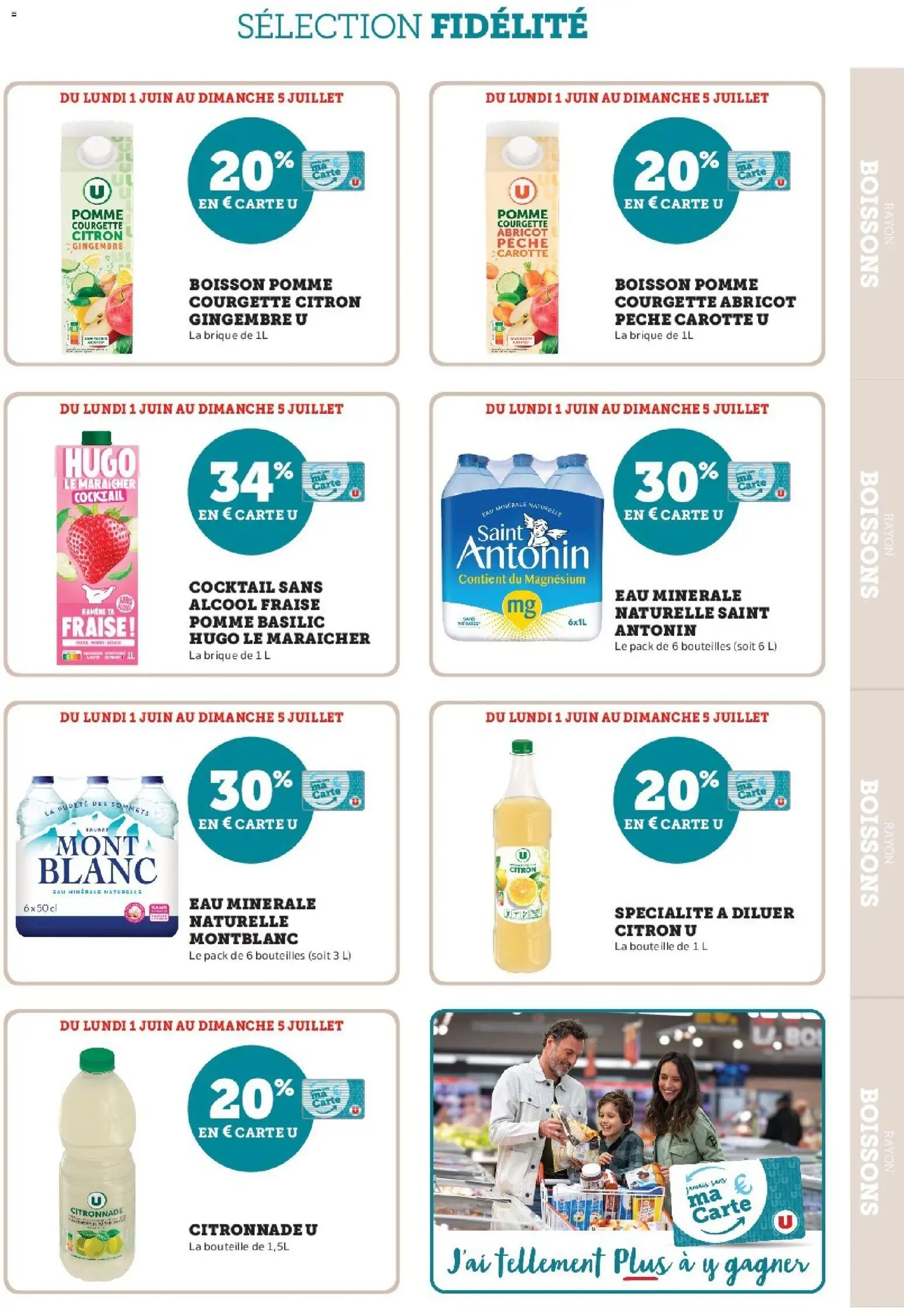 {H1} | Page: 15 | Produits: Abricot, Alcool, Fraise, Eau minérale naturelle