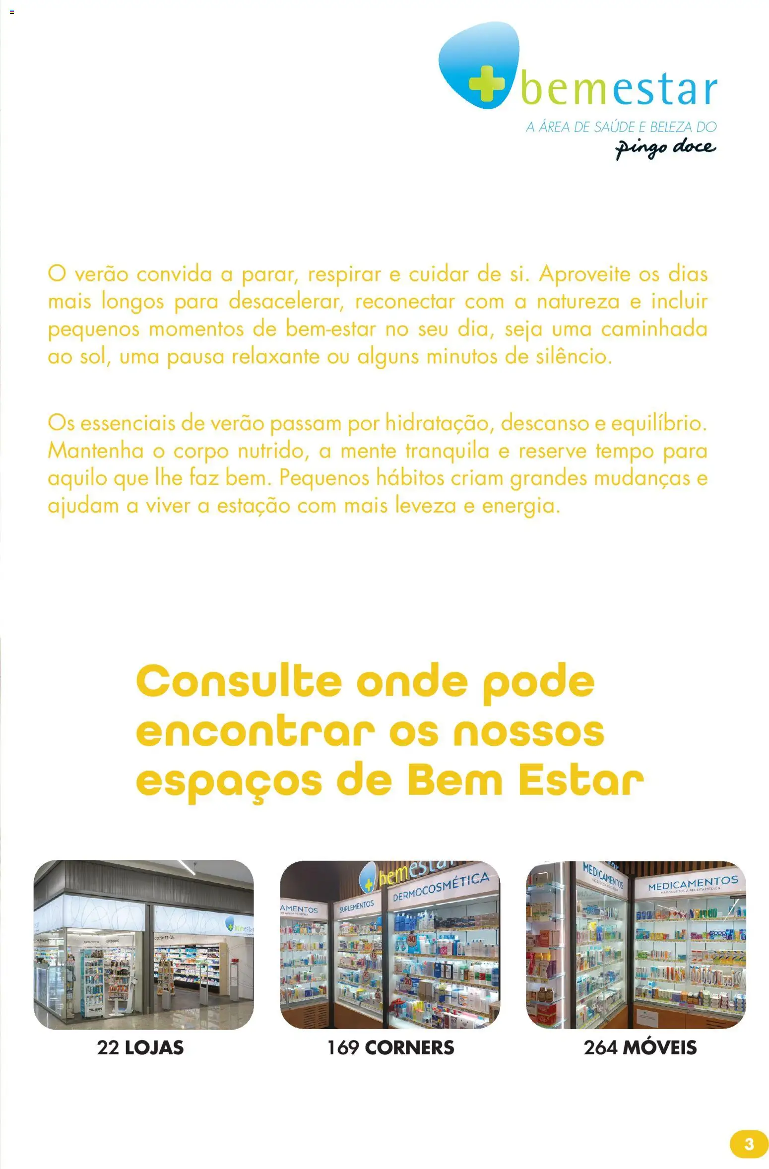 Pingo Doce folheto Bem Estar Verão 2 Lojas Madeira │ válido de 14/07/2026 | Página: 3