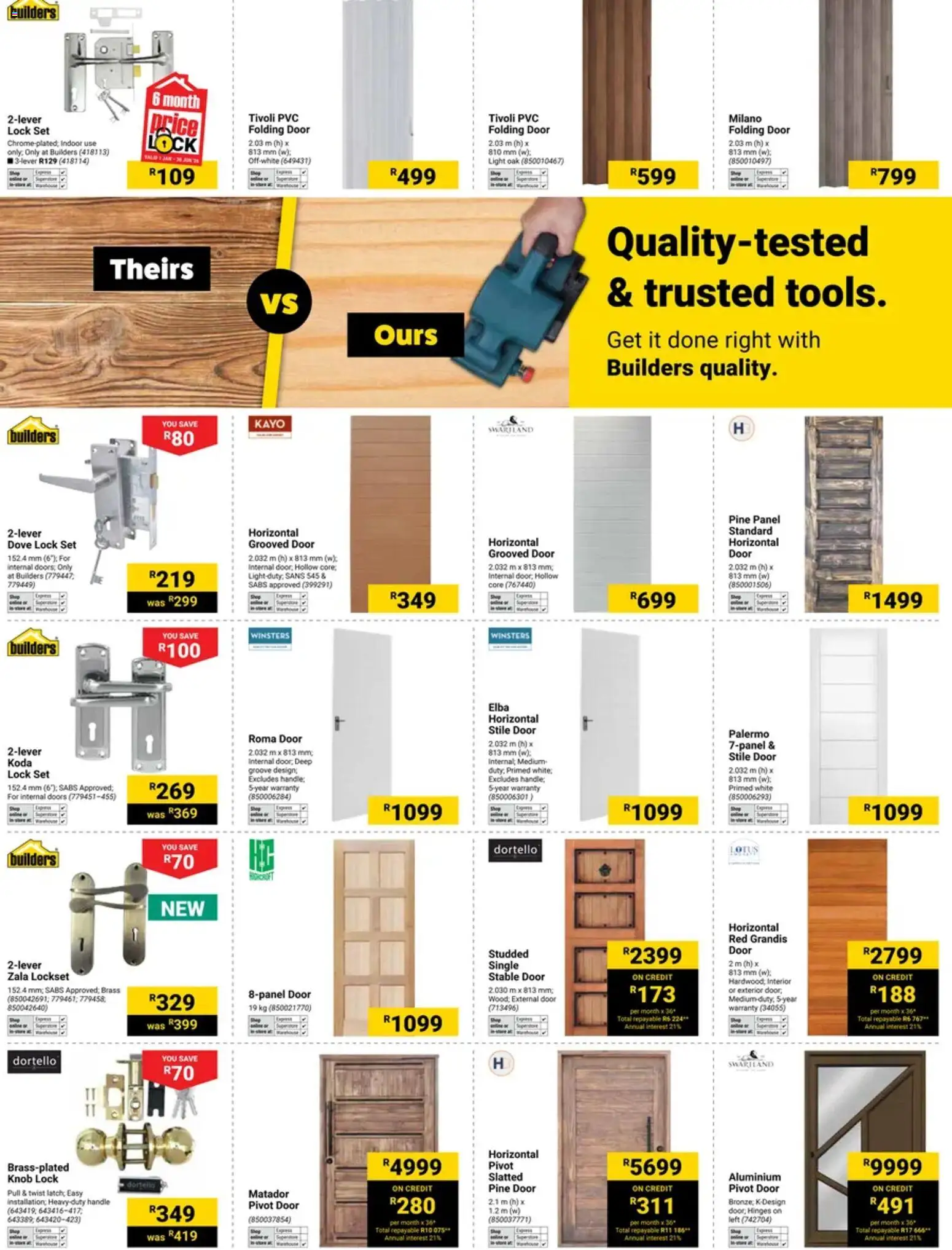 New Builders catalogue – valid from 16.06.2026 | Page: 2