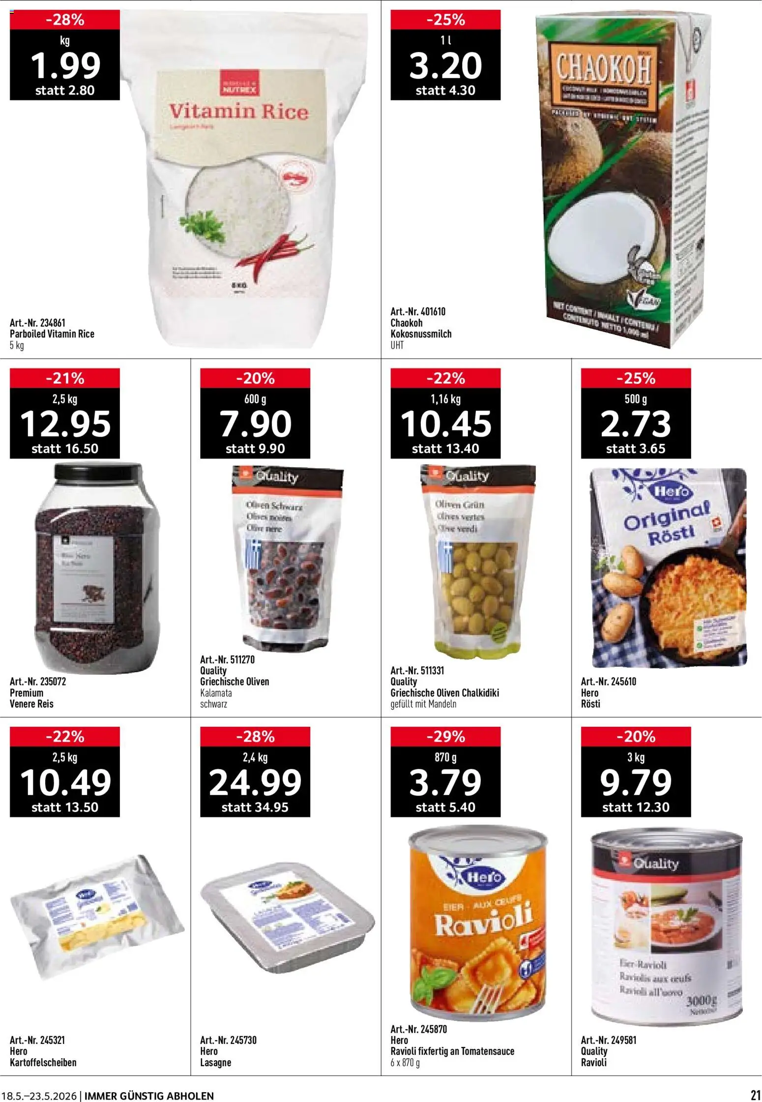 Prodega aktionen – gültig ab 18.05.2026 | Seite: 21