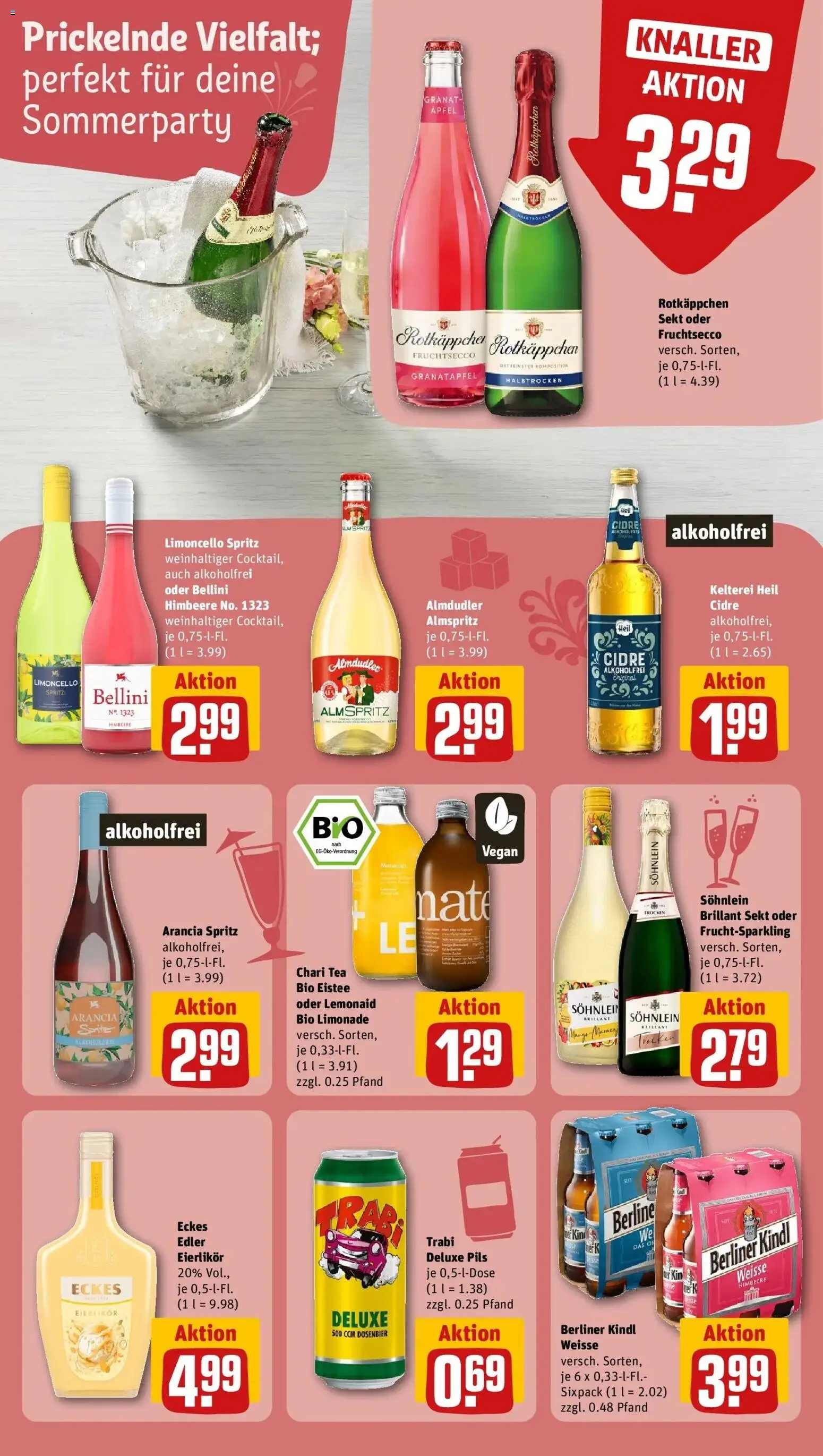 Rewe Prospekt Berlin / Friedrichshain – gültig ab 06.07.2026 | Seite: 11 | Produkte: Berliner, Sekt, Pils, Dosenbier