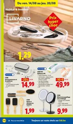 Lidl - Folder week 33 - Voorbeeld van een folder van Lidl, geldig van 10/08/2026 | Pagina: 24