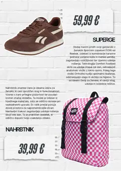 CCC katalog akcije – veljaven od 01.08.2026 | Stran: 4 | Izdelki: Vložki, Cevlji, Nahrbtnik