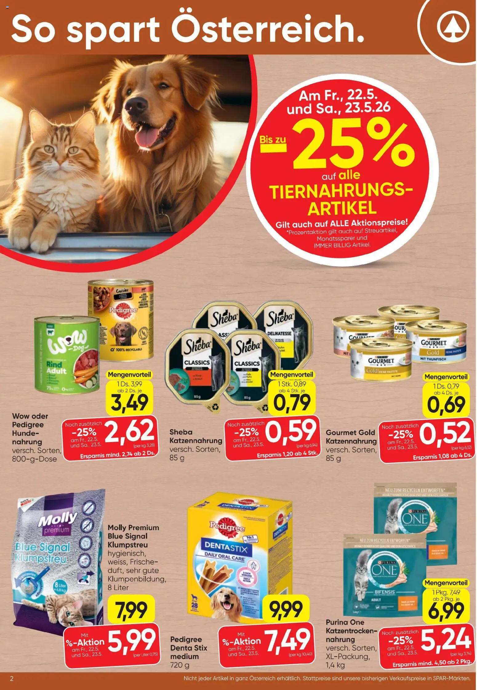 Spar - Flugblatt gültig ab 21.05.2026 | Seite: 2