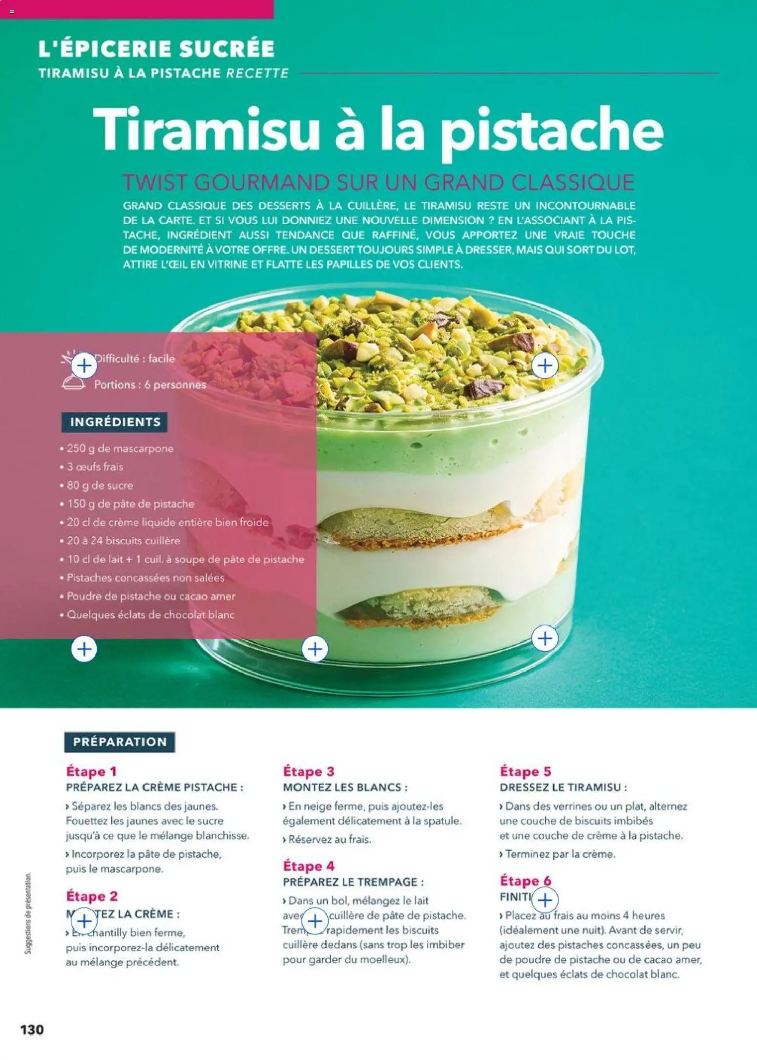 {H1} | Page: 130 | Produits: Soupe, Crème liquide, Lait, Biscuits