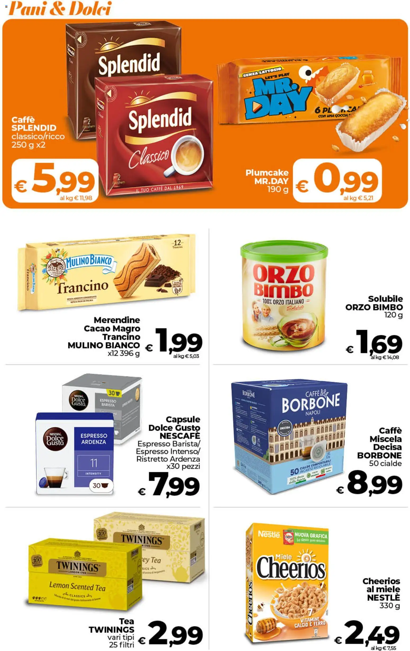 Volantino Ipercoop del 07.04.2026 | Pagina: 37 | Prodotti: Plumcake, Cacao, Miele, Merendine