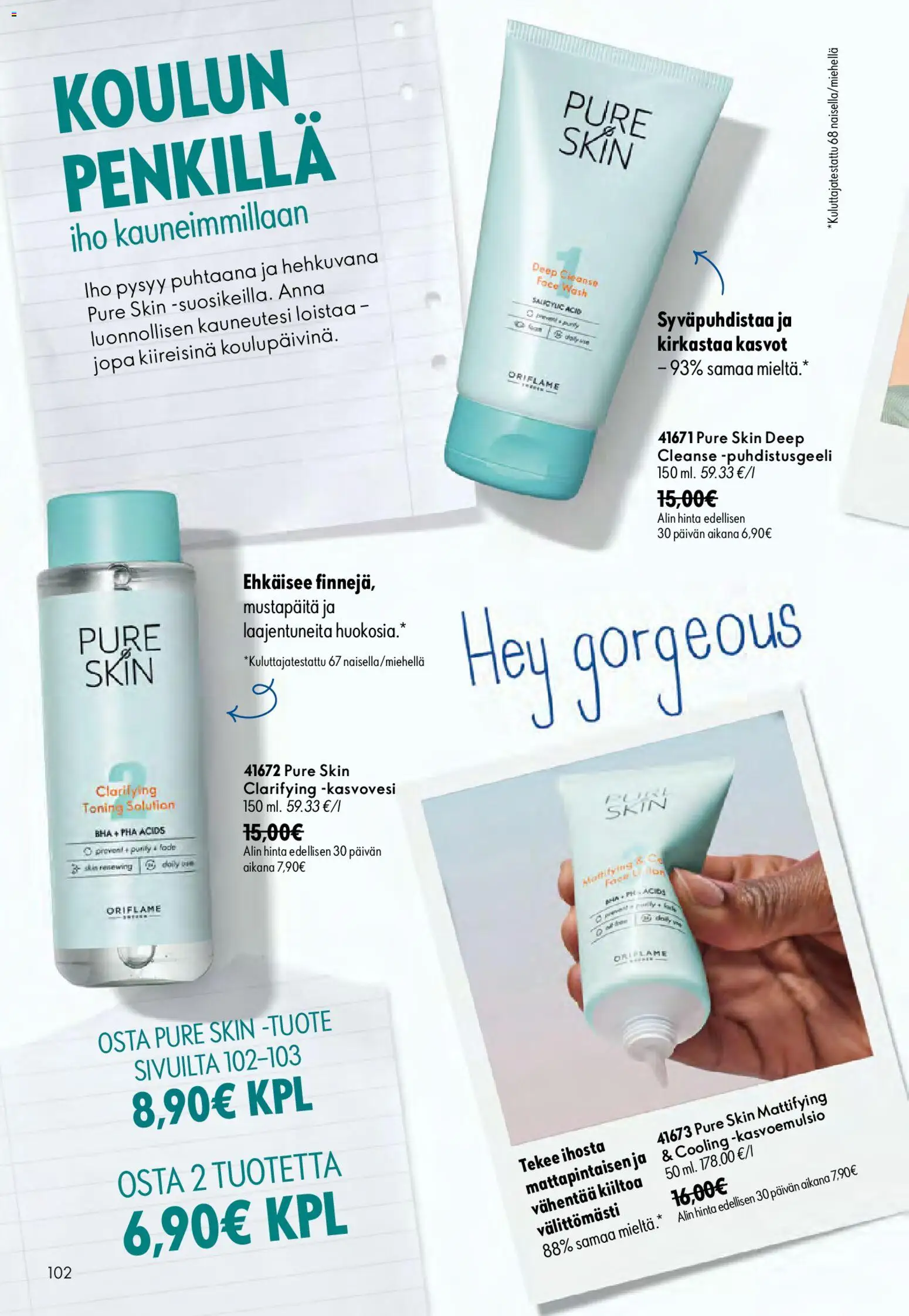 Oriflame tarjoukset – voimassa 26/08/2026 alkaen | Sivu: 102