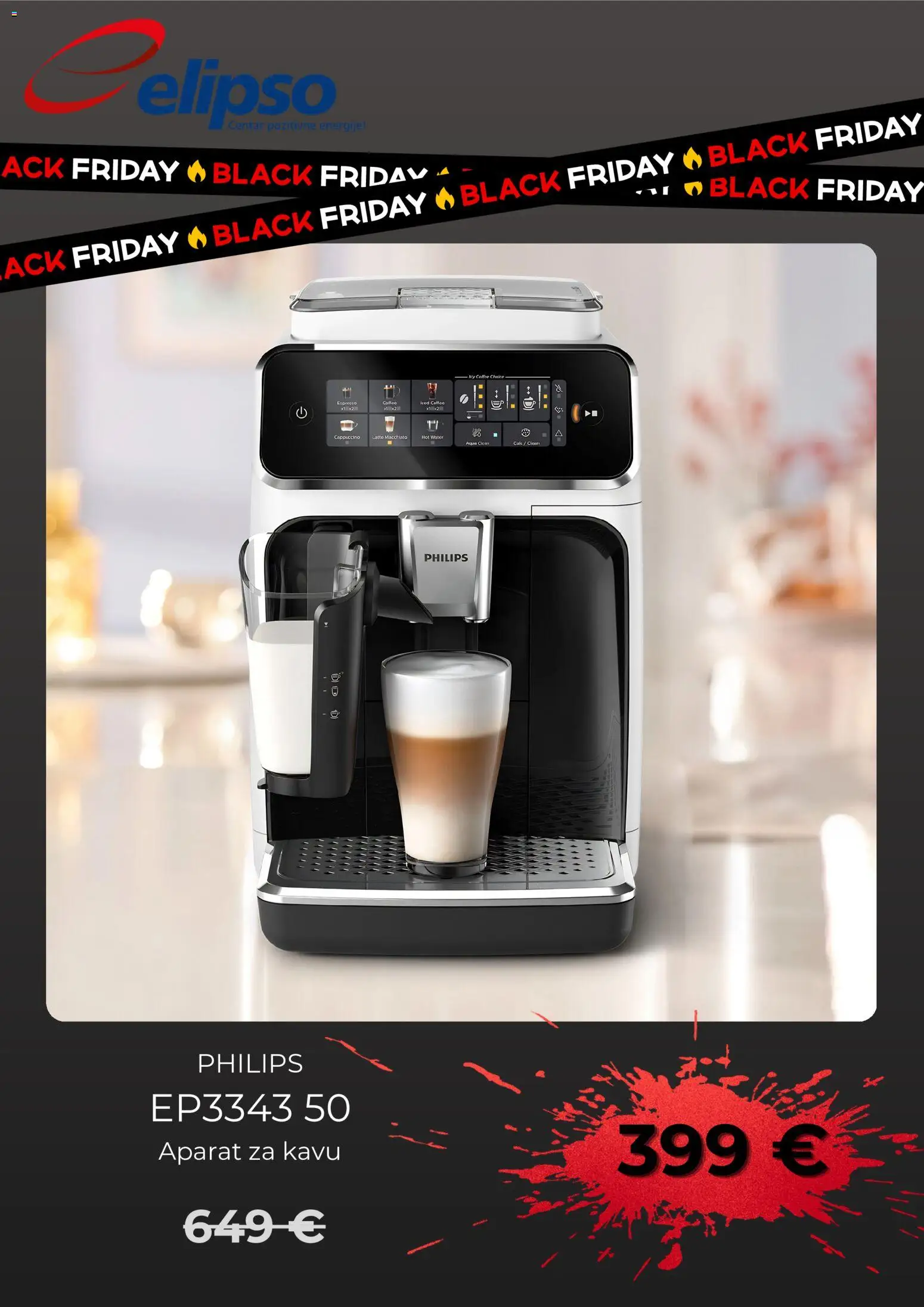 Elipso katalog | vrijedi od 24.10.2026 | Stranica: 3 | Proizvodi: Aparat za kavu, Espresso, Cappuccino