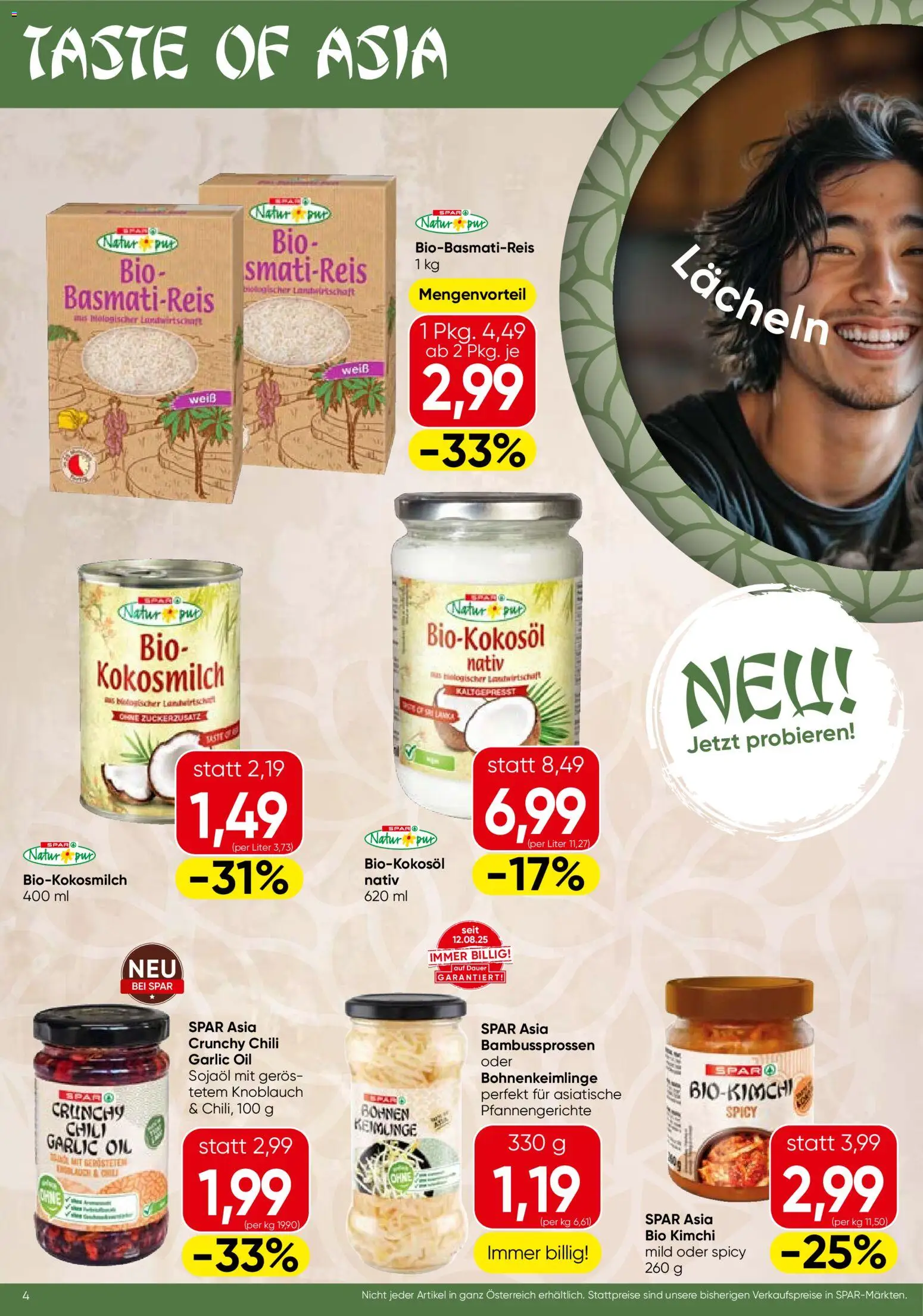 Spar Flugblatt - Niederösterreich gültig ab 21.05.2026 | Seite: 4 | Produkte: Knoblauch, Chili, Sitruunanpuristin