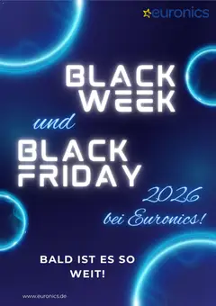 Euronics Black Friday Ankündigung ab 20.10.2026 gültig