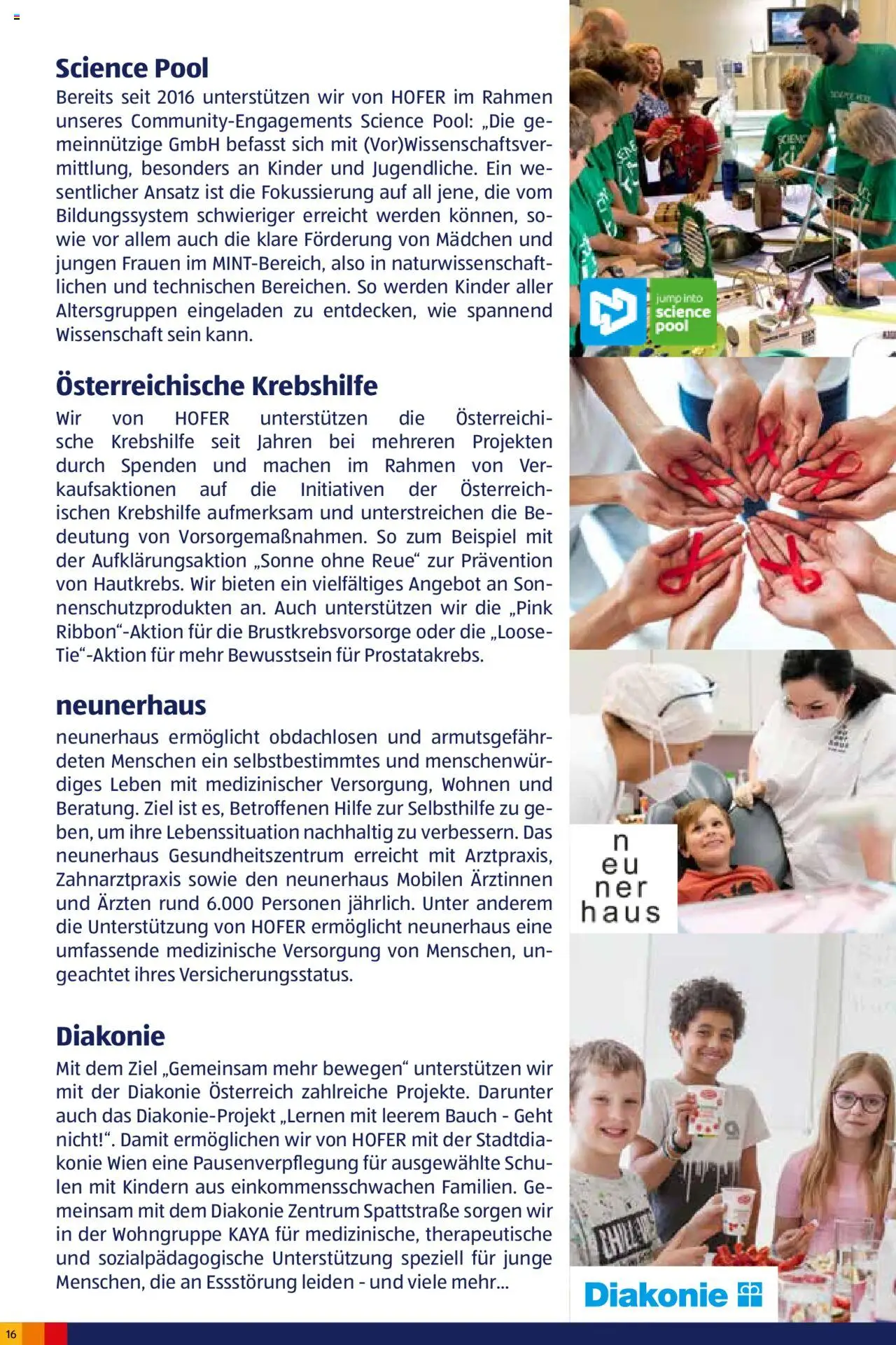 Hofer Heute für Morgen-Magazin gültig ab 02.10.2024 | Seite: 16