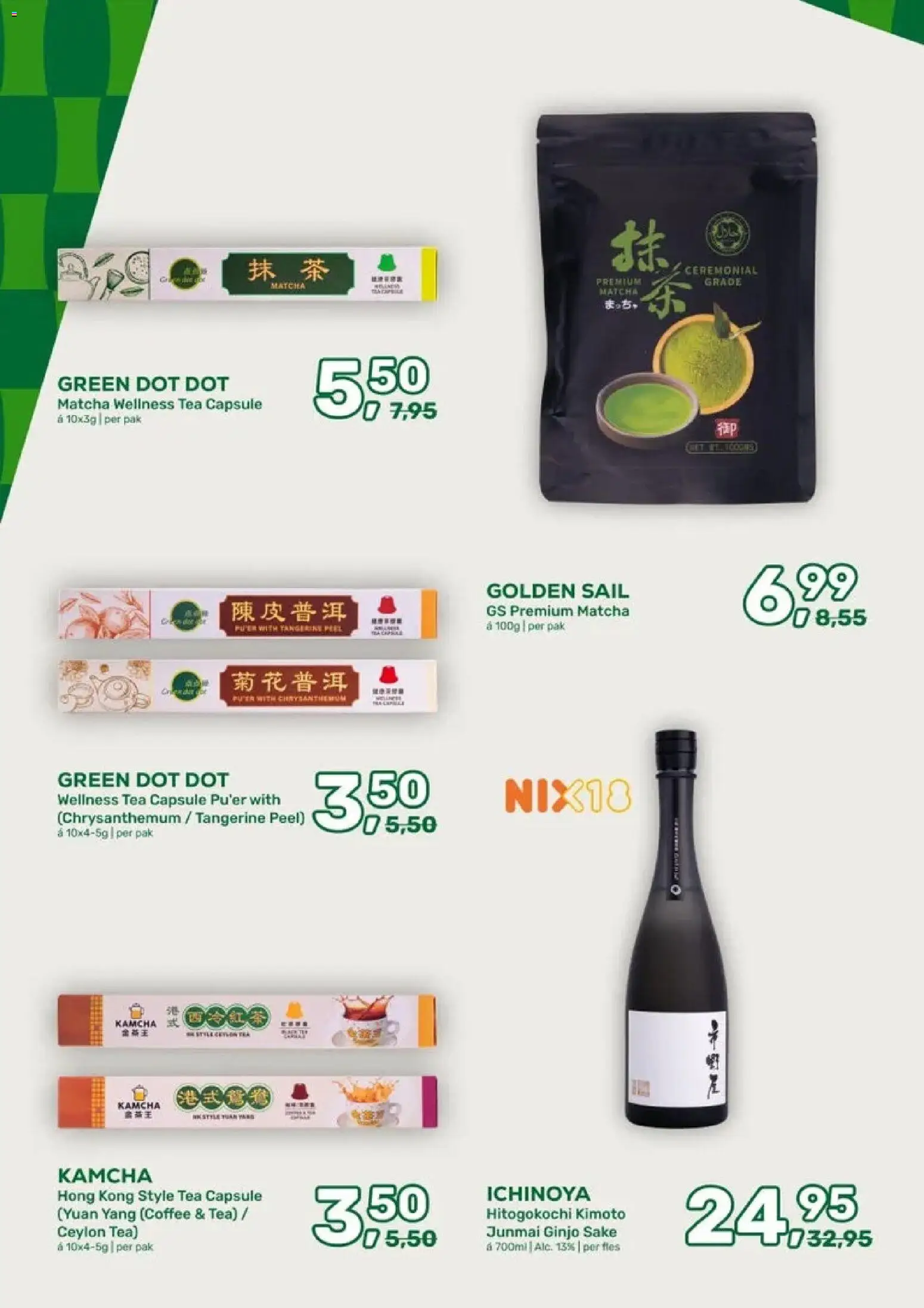 {H1} | Pagina: 50 | Producten: Matcha, Fles, Capsule
