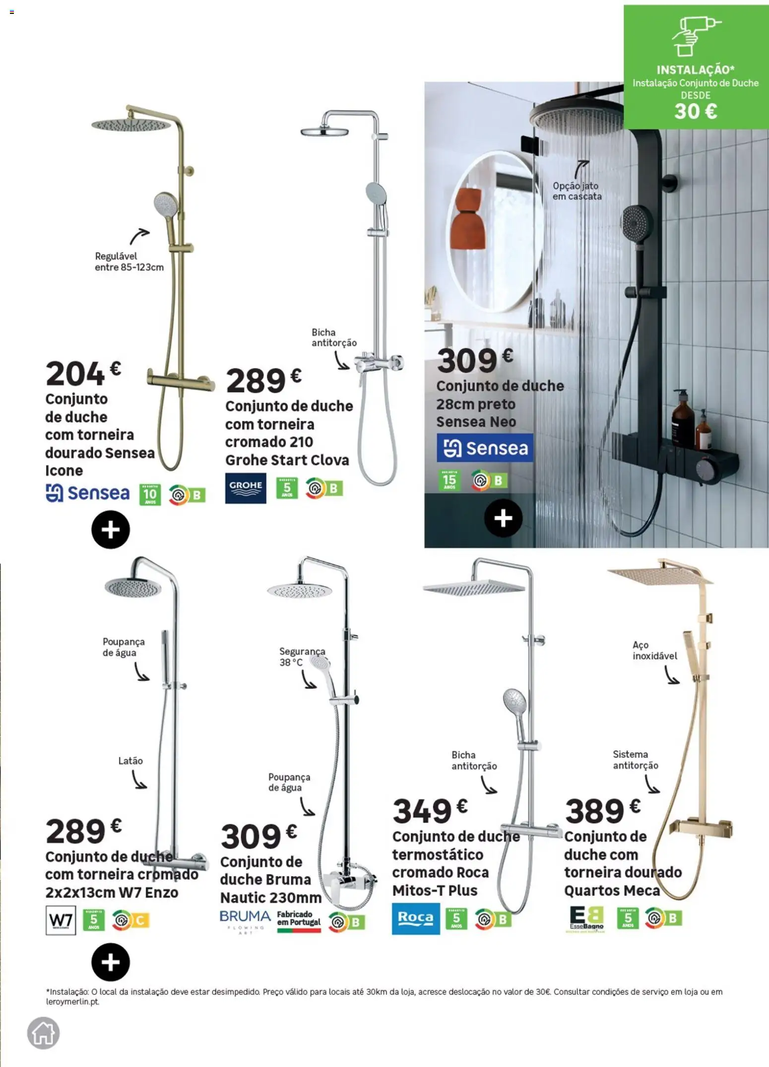 Leroy Merlin Catálogo Casas de Banho │ válido de 28.05.2026 | Página: 61 | Produtos: Agua, Torneira