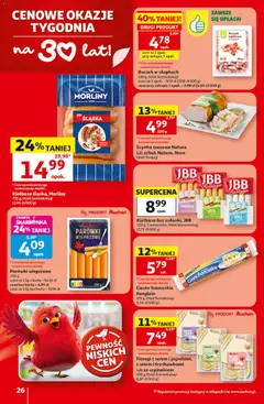 Pogląd oferty "Auchan gazetka - 30 Lat Hipermarket" - ważna od 18.06.2026 | Strona: 26