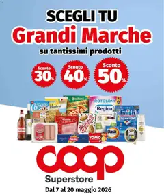 Anteprima del volantino COOP volantino Superstore valido a partire dal 07.05.2026