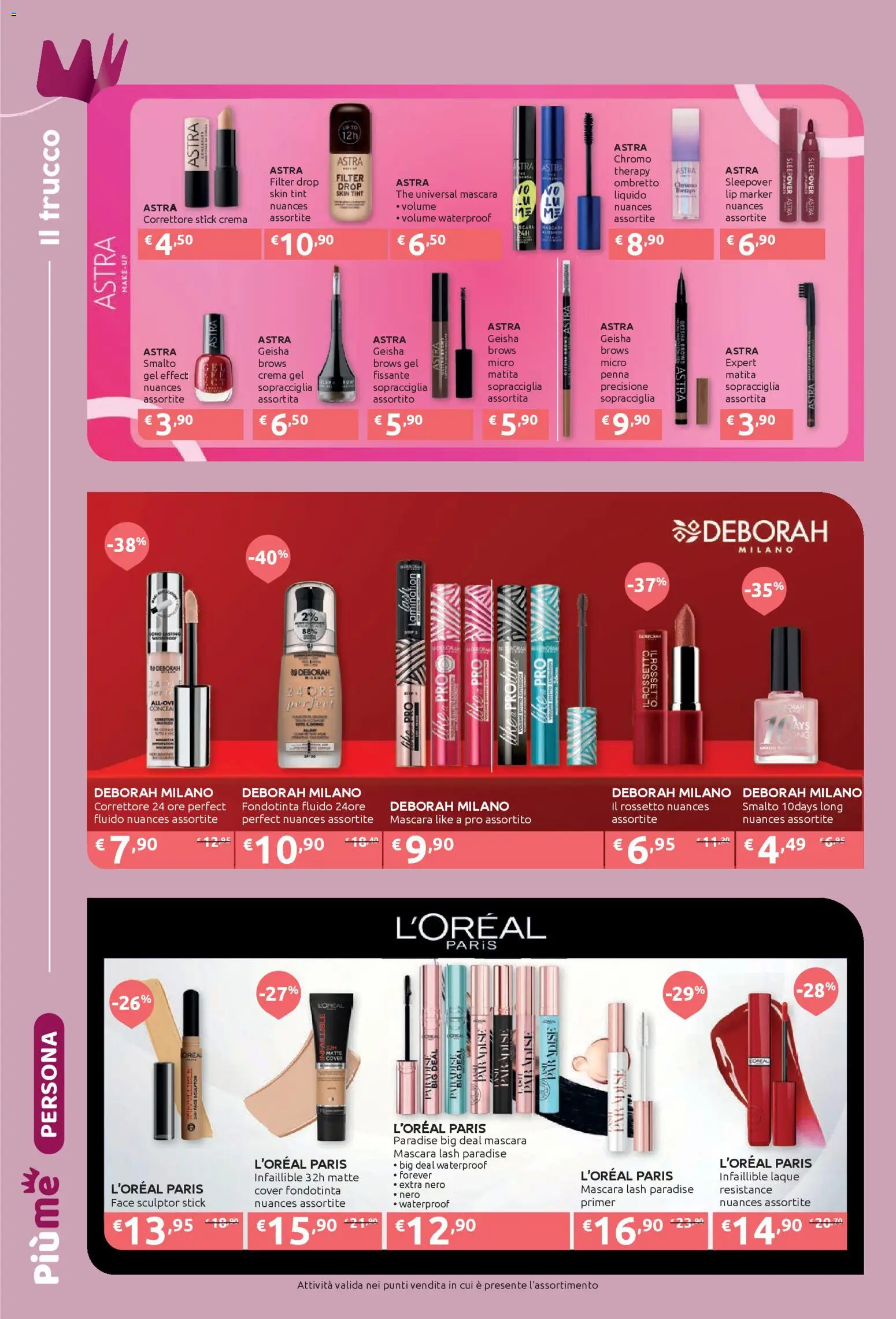 Volantino IperSoap del 09.03.2026 | Pagina: 22 | Prodotti: Mascara, Rossetto, Crema, Fondotinta