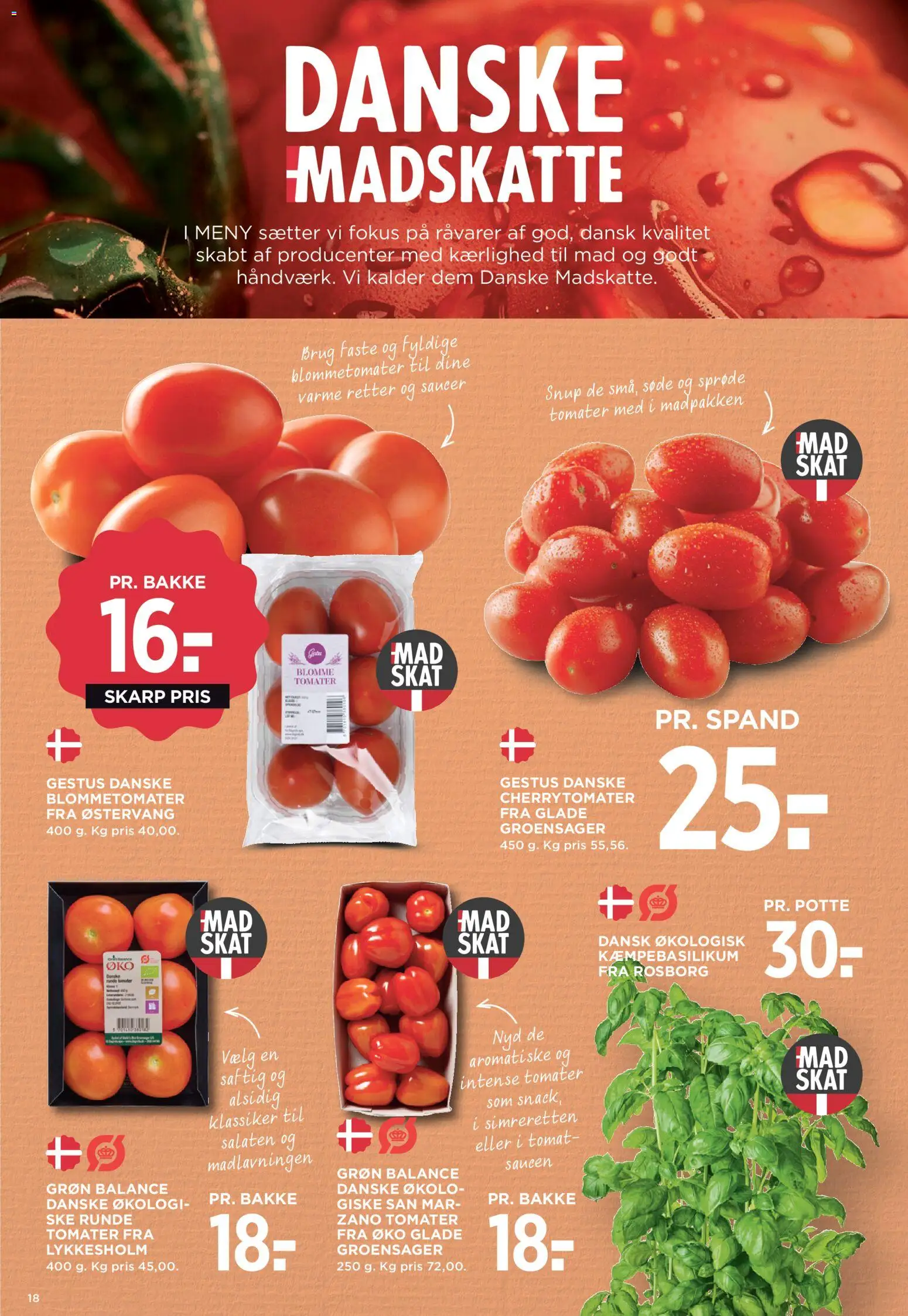 Meny tilbudsavis – gyldig fra 29.05.2026 | Side: 25 | Produkter: Tomater, Cherrytomater, Søm