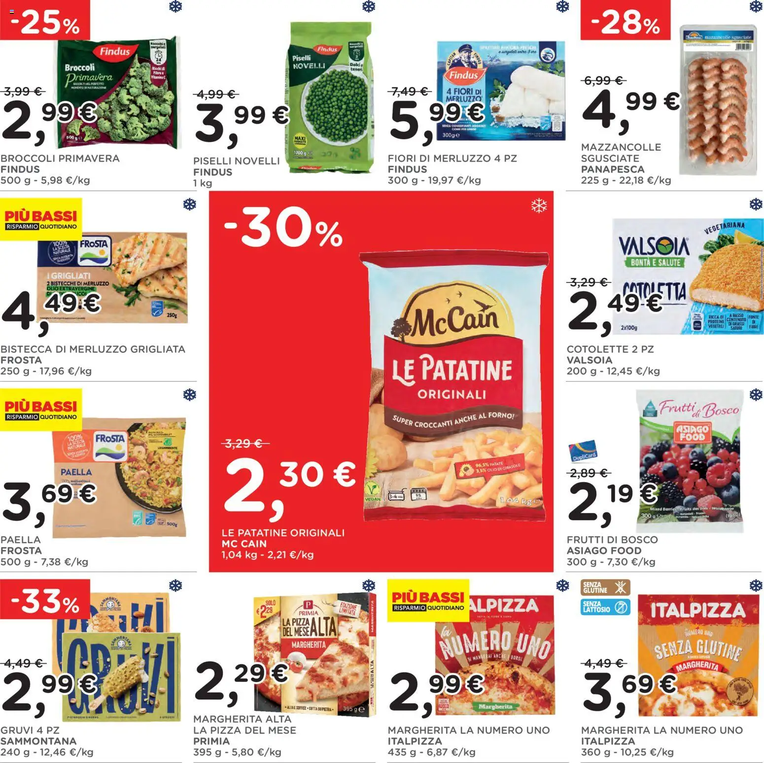 Volantino Poli del 06.05.2026 | Pagina: 20 | Prodotti: Merluzzo, Patatine, Olio, Piselli