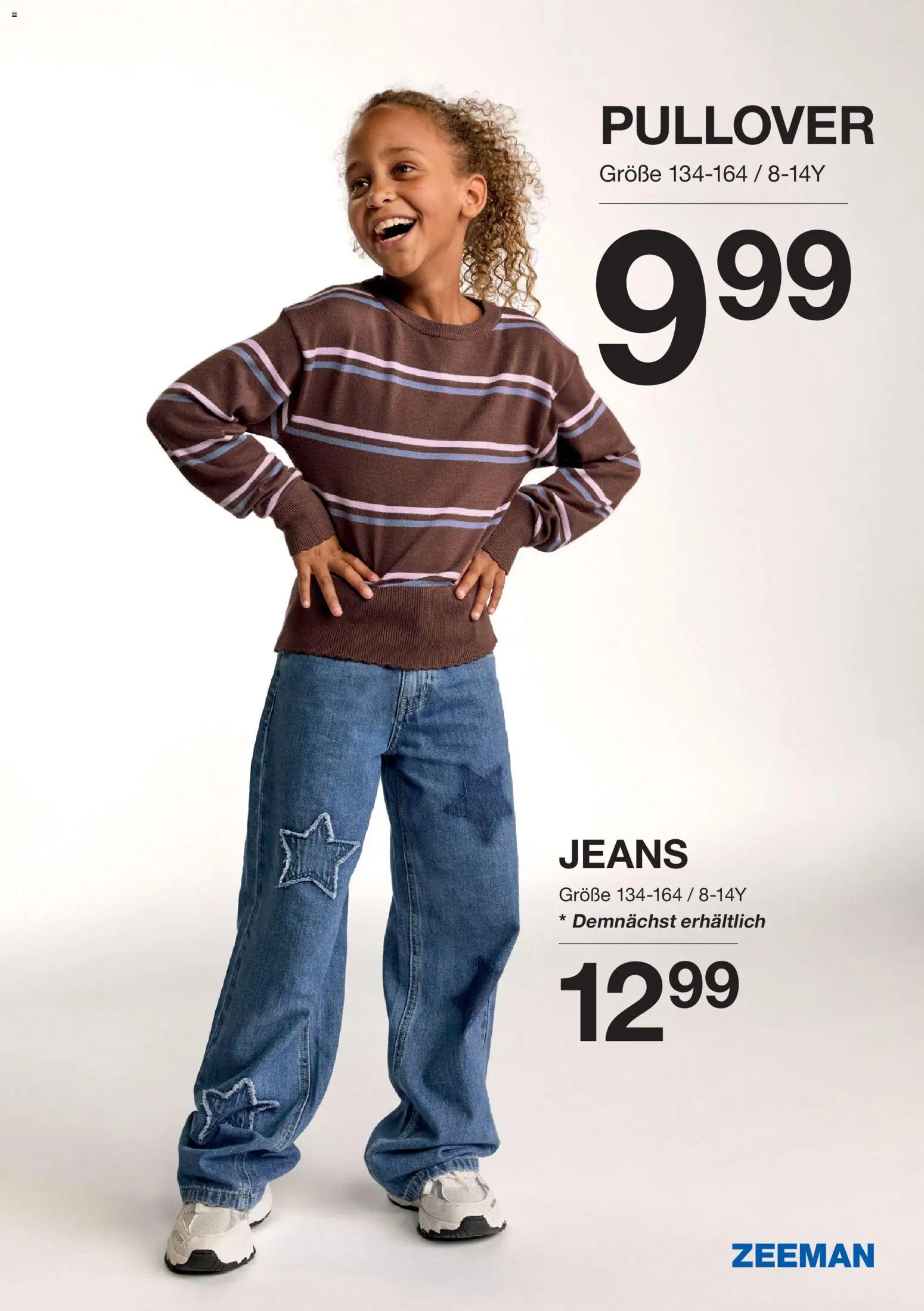 Zeeman Prospekt – gültig ab 08.08.2026 | Seite: 19 | Produkte: Pullover, Jeans