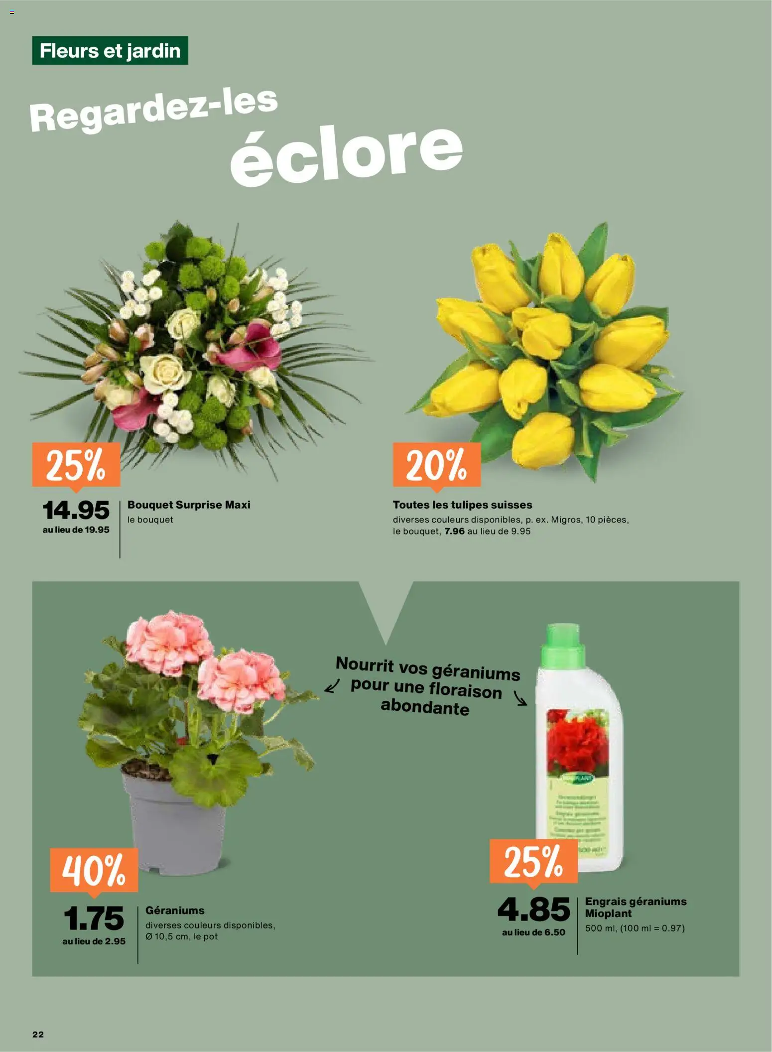 Migros aktionen FR – gültig ab 09.04.2026 | Seite: 22