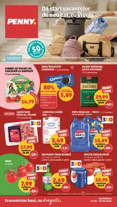 Ofertele PENNY valabile de la 27.05.2026
