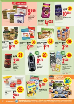 E.leclerc katalog akcije – veljaven od 07.10.2026 | Stran: 22 | Izdelki: Kakav, Kavne kapsule, Kava, Kosmici