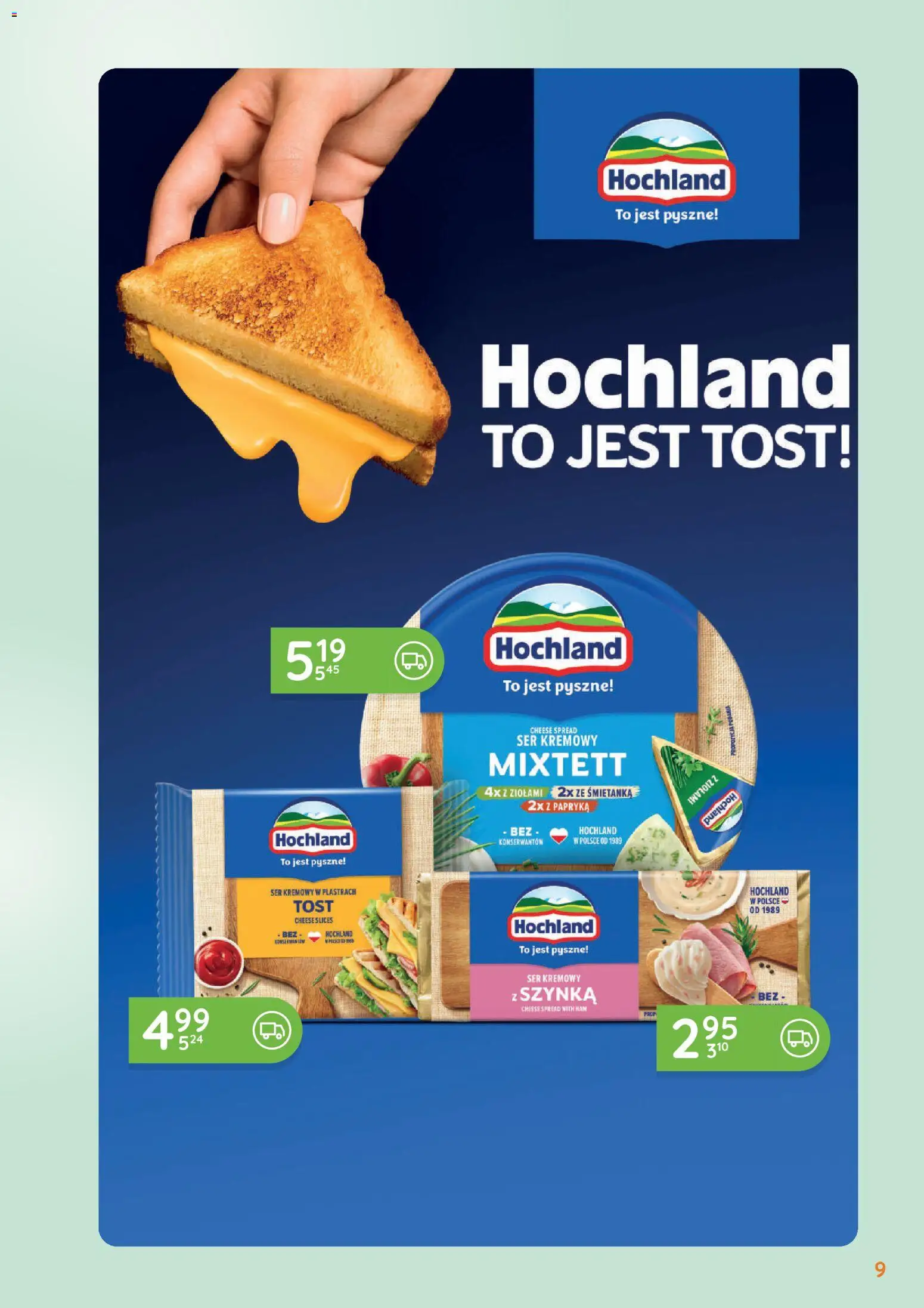 Eurocash gazetka - Oferta Handlowa od 04.05.2026 | Strona: 9 | Produkty: Papryka, Ser