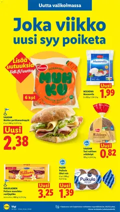 Lidl-mainoslehti voimassa 29.04.2026 alkaen | Sivu: 31 | Tuotteet: Mozzarella, Porkkana
