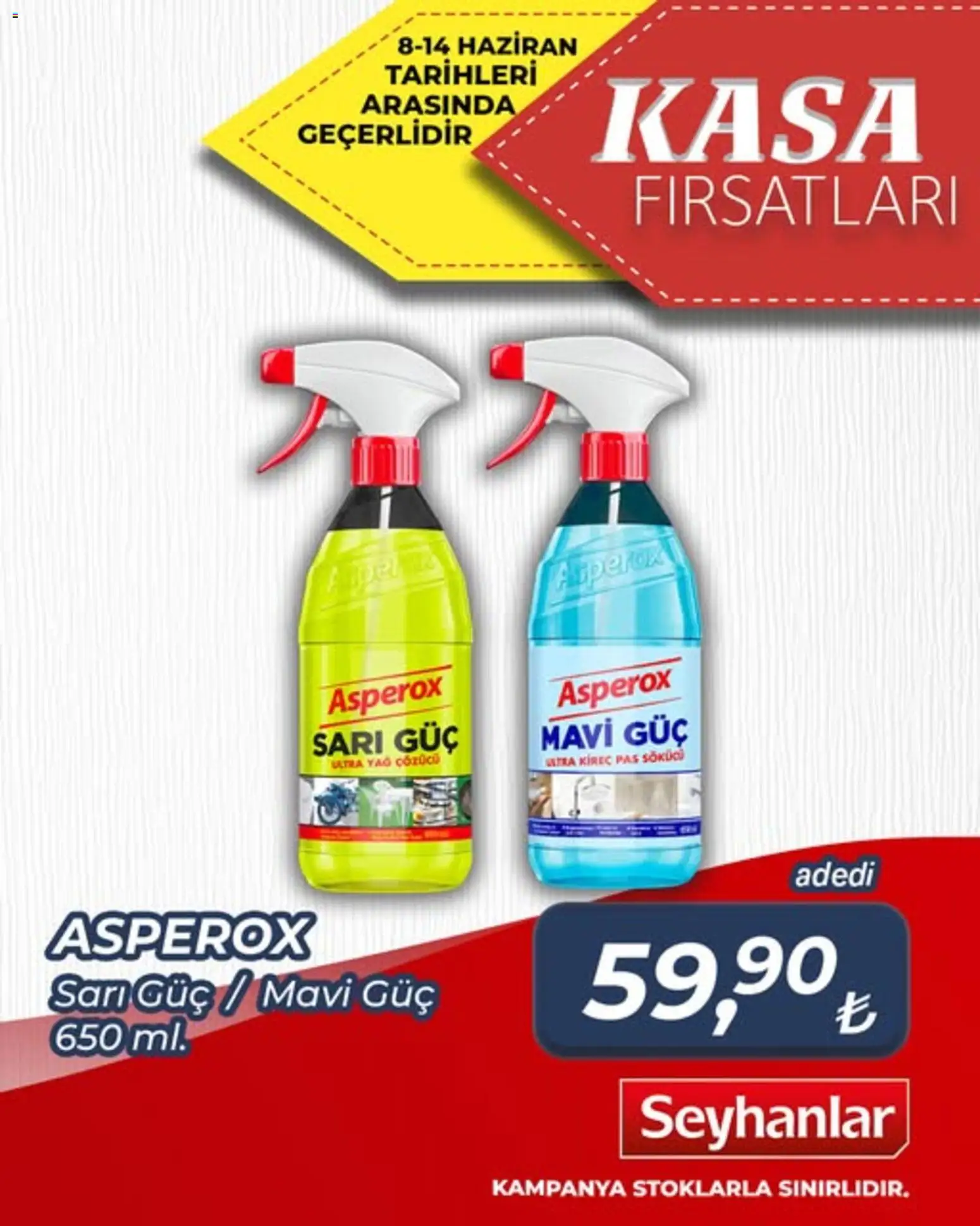Seyhanlar Market - Katalog Kasa Fırsatları - 08.06.2026 tarihinden itibaren geçerlidir | Sayfa: 2