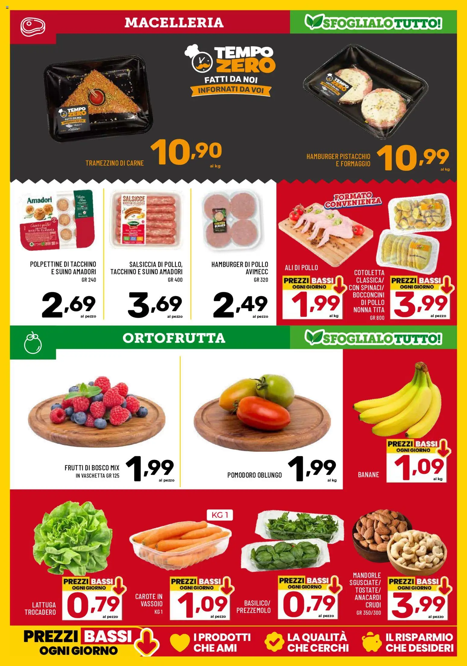 Volantino Il Centesimo del 16.06.2026 | Pagina: 5 | Prodotti: Salsiccia, Tramezzino, Lattuga, Hamburger
