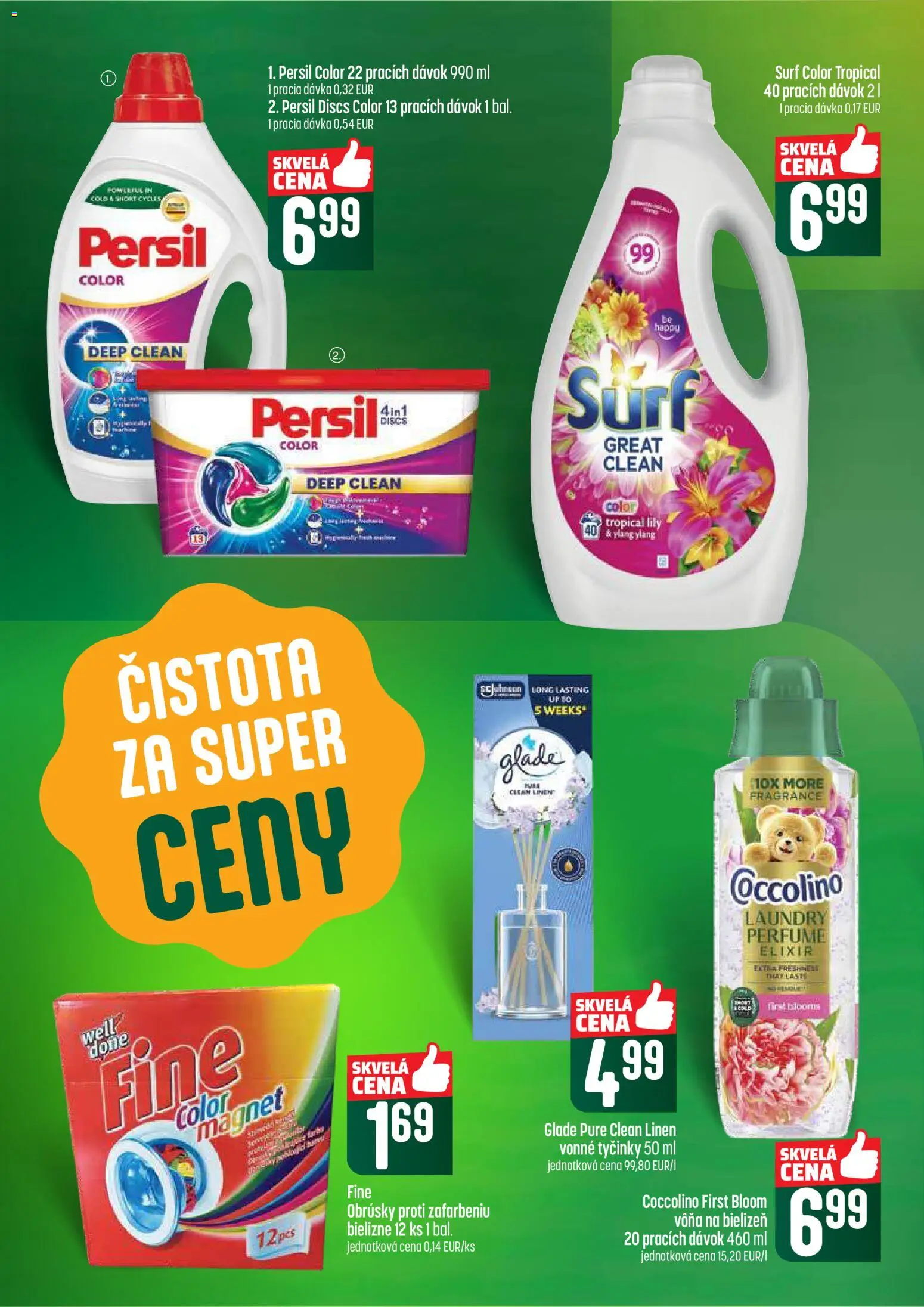 Nové COOP Jednota akcie – leták je platný od 04.06.2026 | Strana: 58 | Produkty: Persil, Coccolino